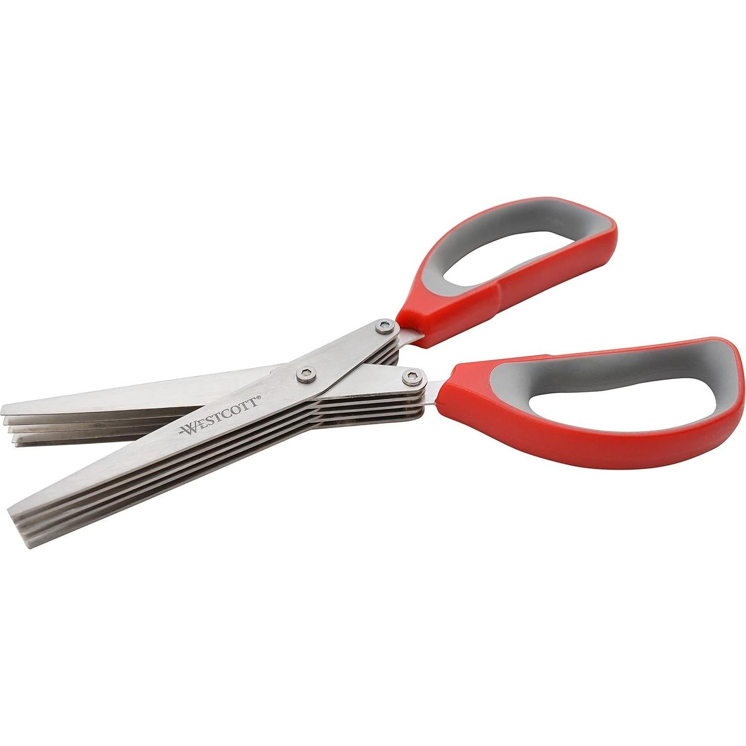 Tijeras Destructoras Westcott 8" Rojo Acero Inoxidable