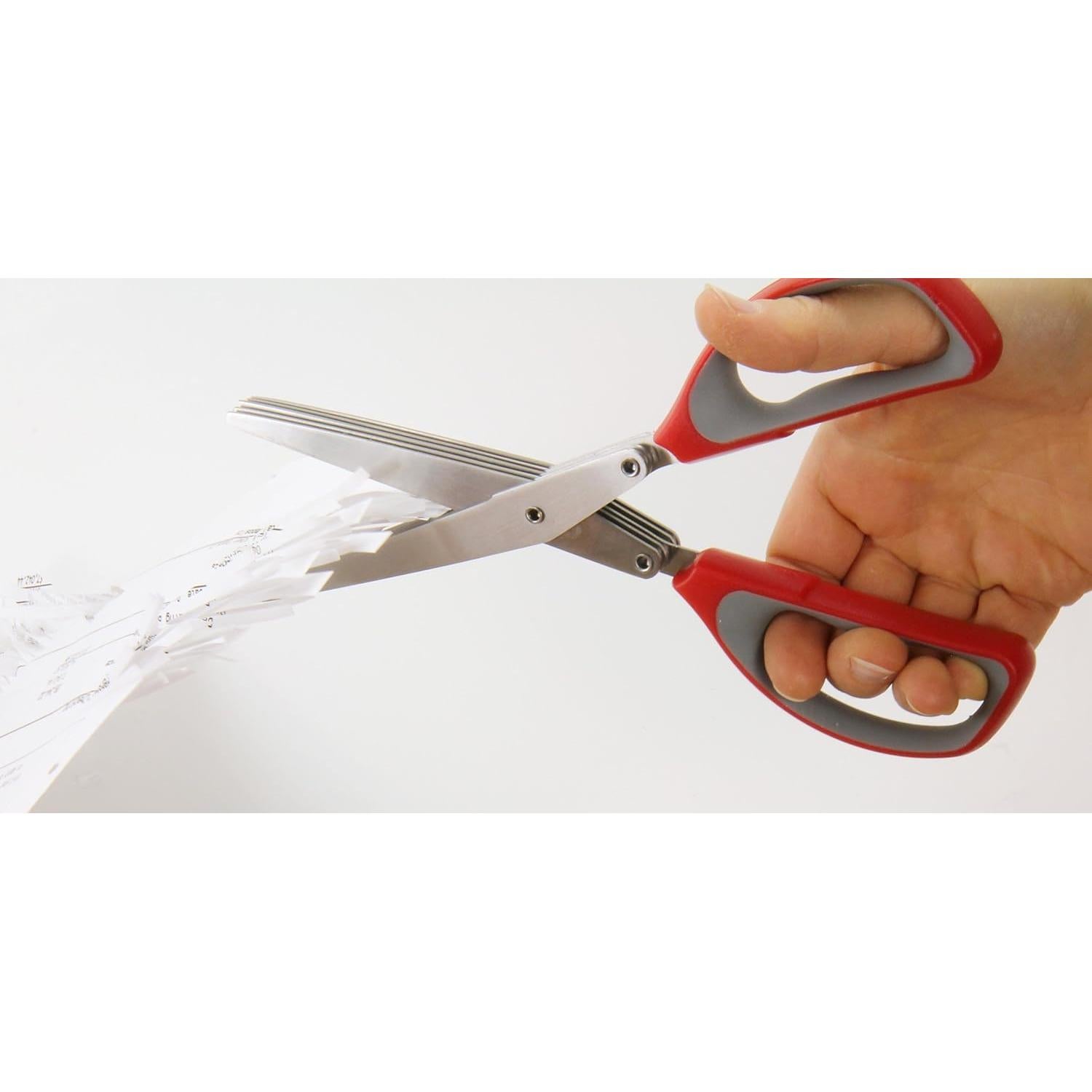 Tijeras Destructoras Westcott 8" Rojo Acero Inoxidable