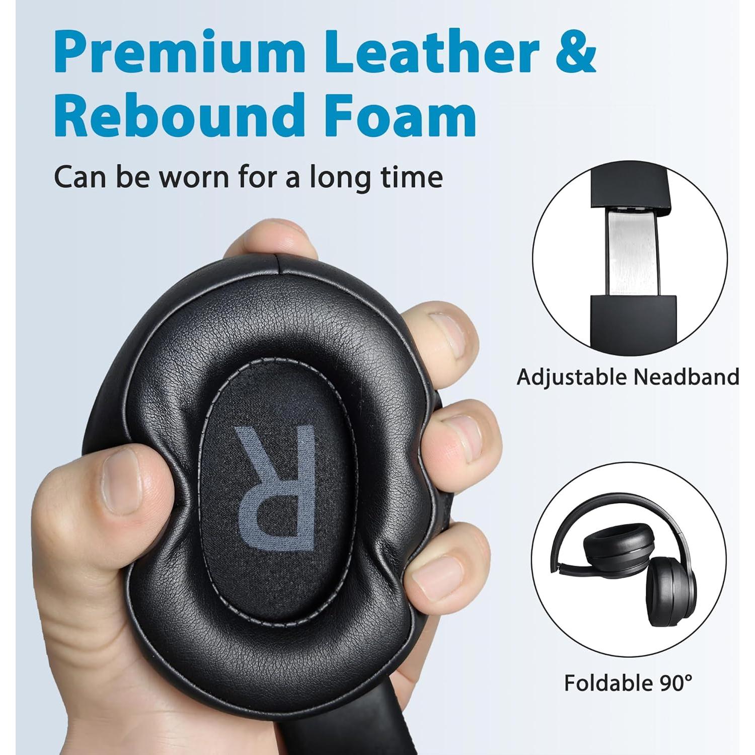 Auriculares Bluetooth BlueBark con Cancelación de Ruido ANC 32H