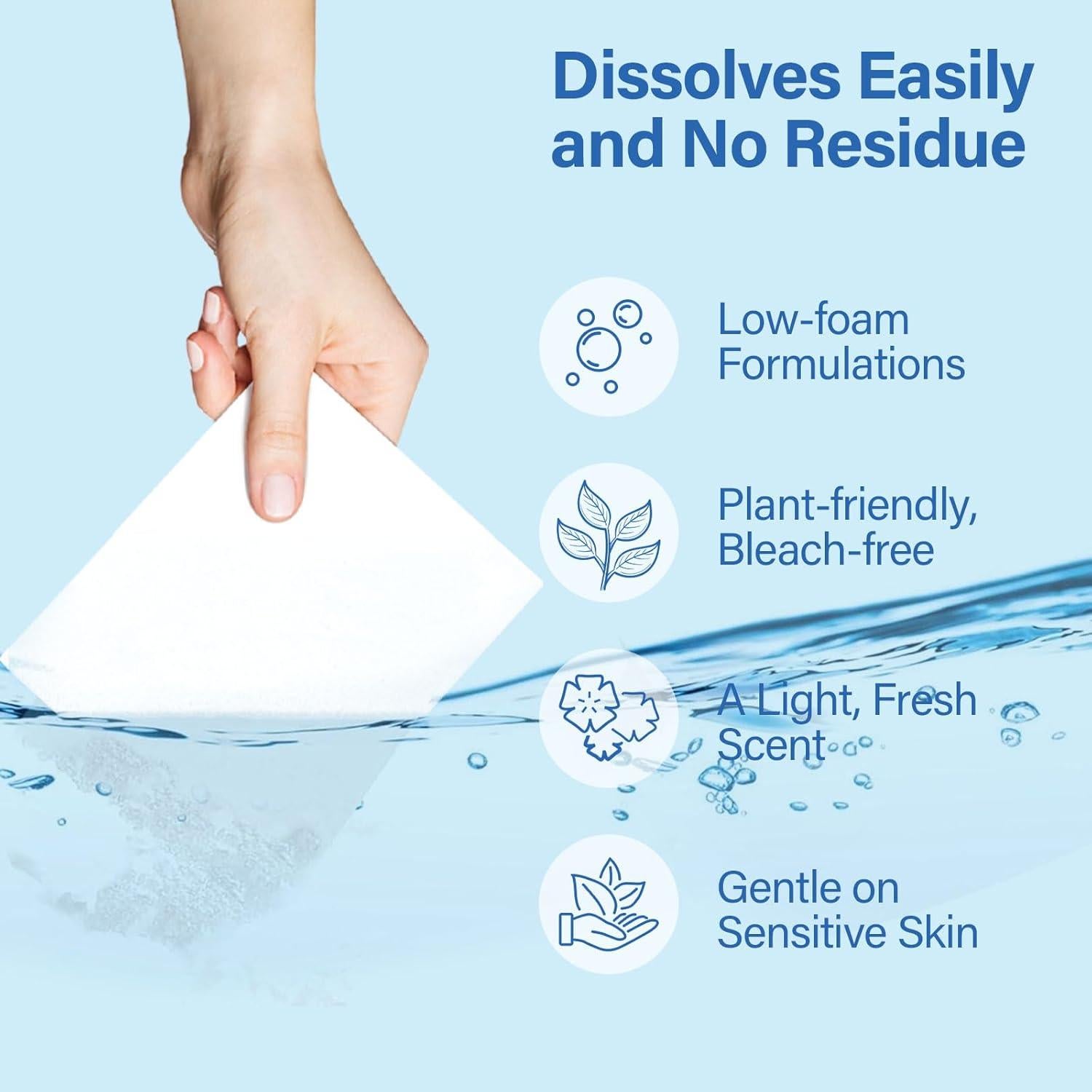 Hojas de Detergente Ecológico Gileooparl 200 Cargas Aroma Fresco