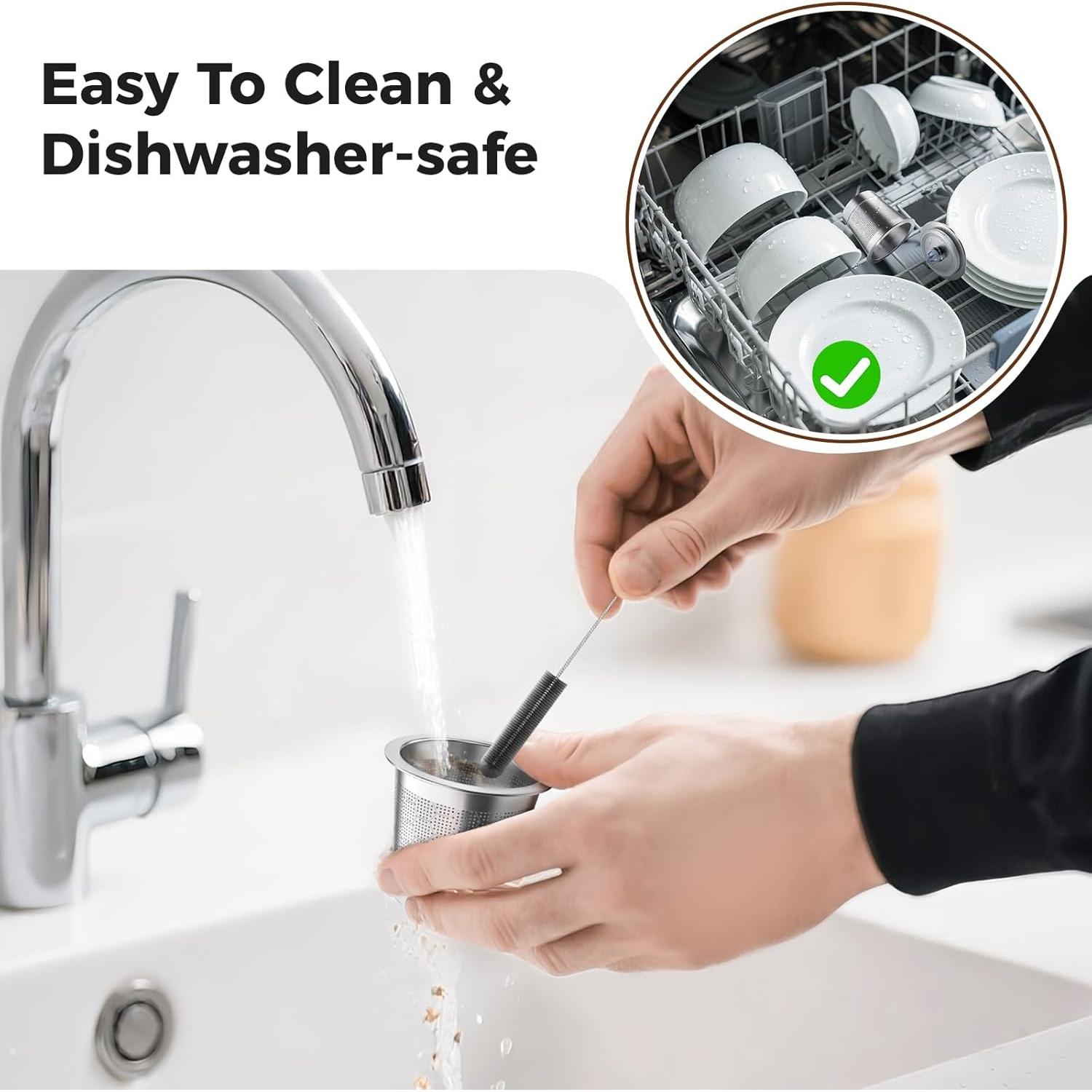 Tazas K reutilizables de acero inoxidable para Keurig 1.0