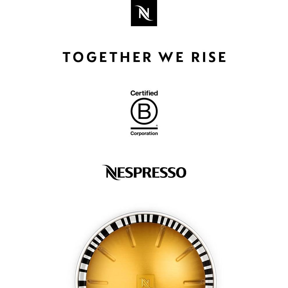 Cápsulas Nespresso Vertuo, Variedad Oscura, 40 Unidades