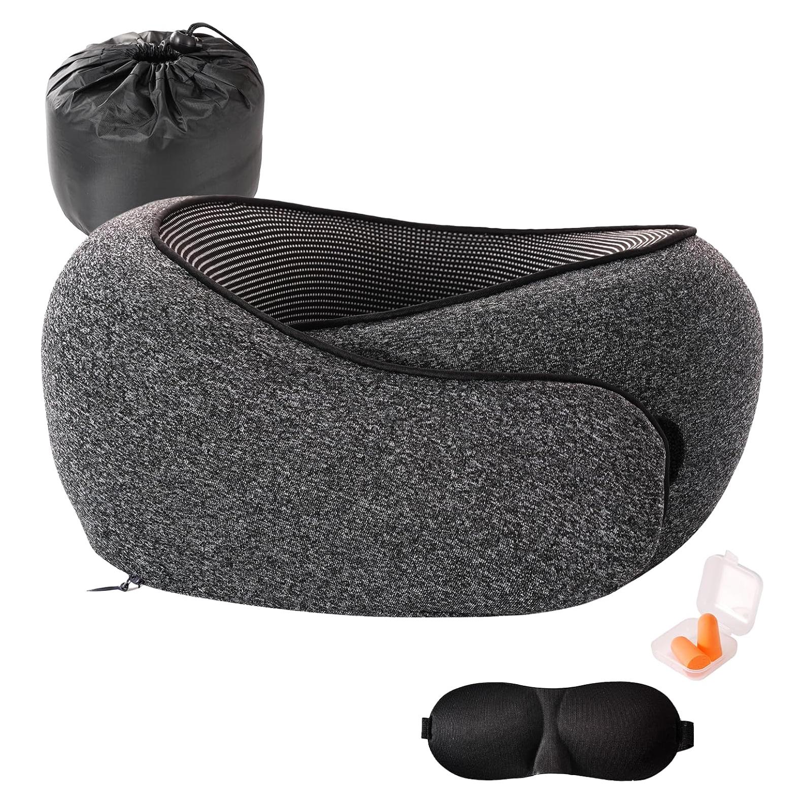 Almohada de Viaje Tri-tra con Soporte de Espuma Memoria 16.5cm