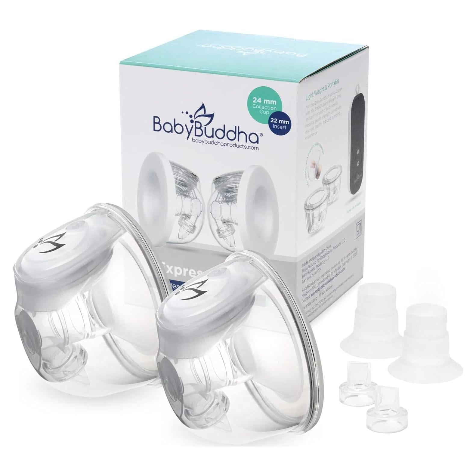 Copas de Recolección de Leche Manos Libres BabyBuddha 236ml