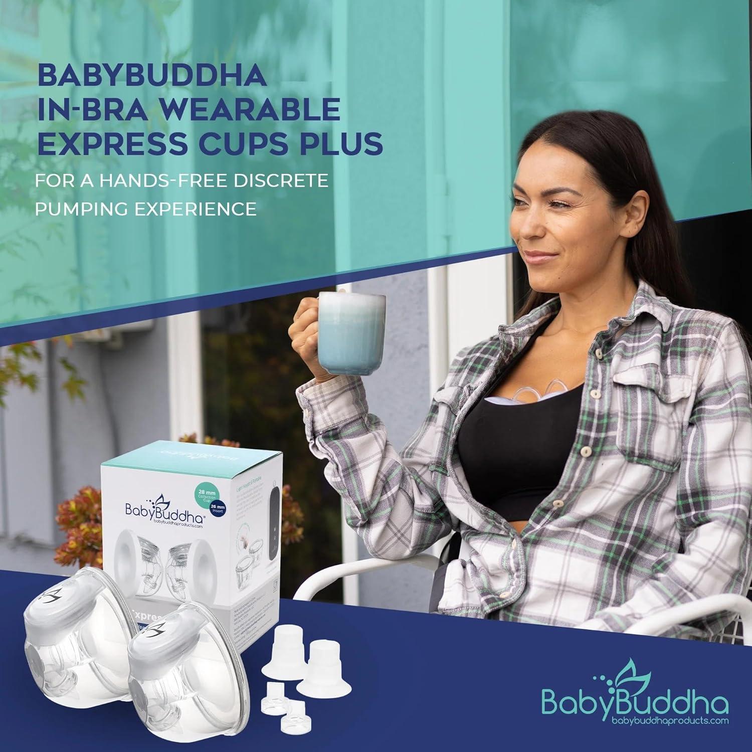 Copas de Recolección de Leche Manos Libres BabyBuddha 236ml
