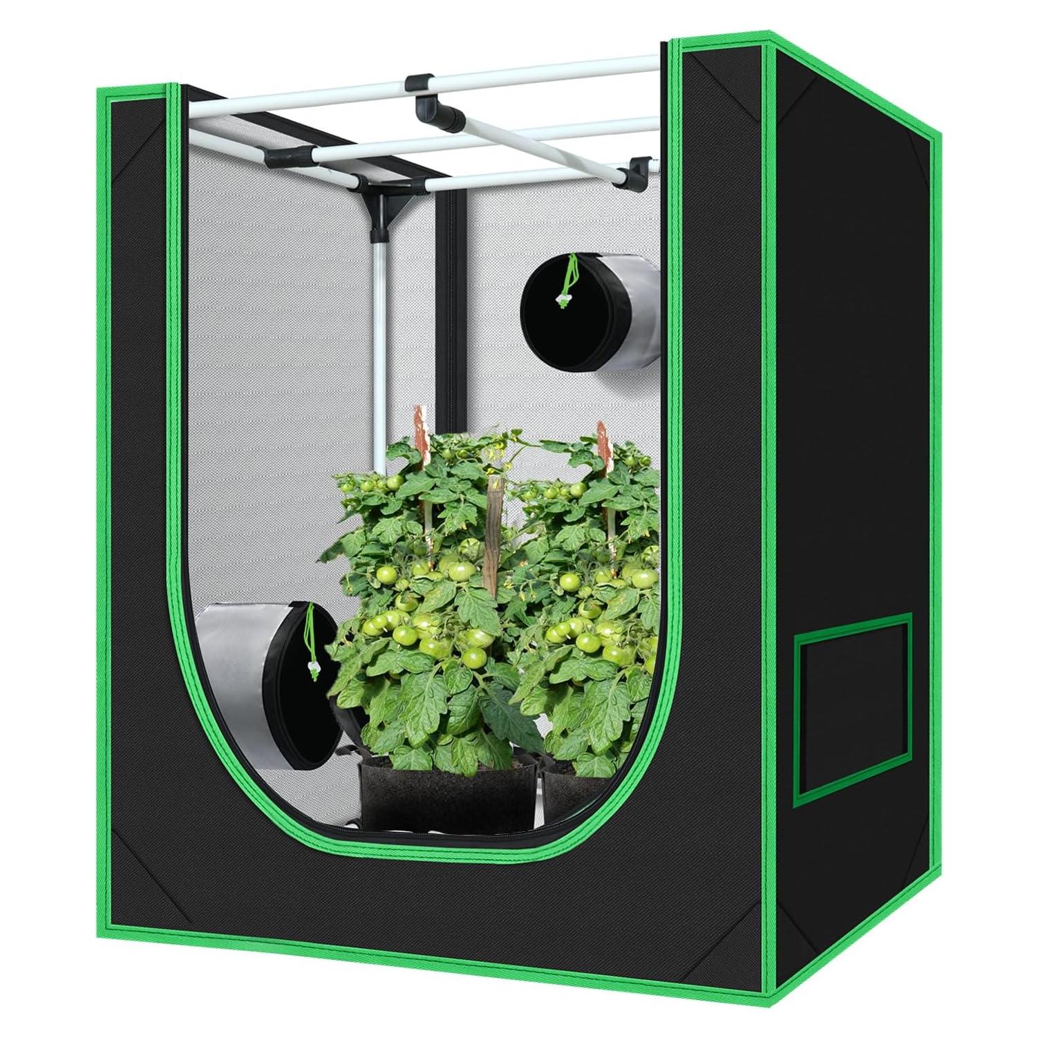 Tienda de Cultivo Hidropónica Green Hut 45x76x91 cm Mylar