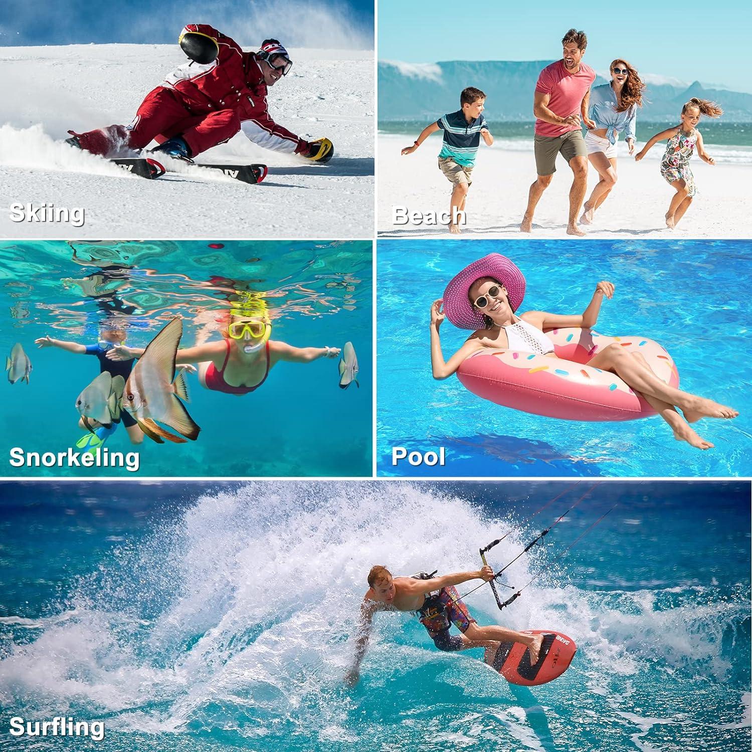 Funda de Teléfono Impermeable ProCase 2 Paquetes 7" Rosa/Negro