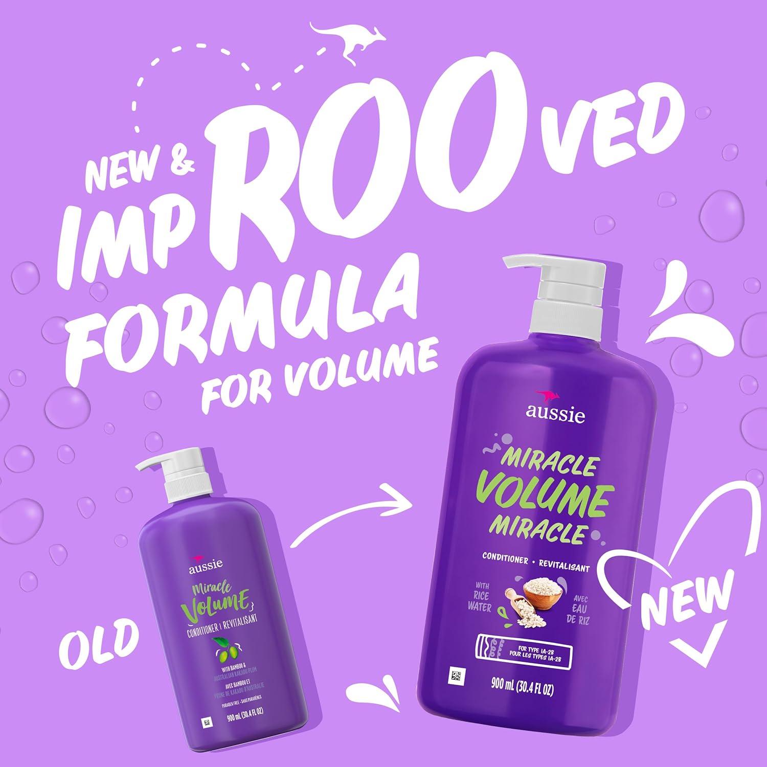 Acondicionador Aussie Miracle Volume 4-pack 0.9 L Hidratante