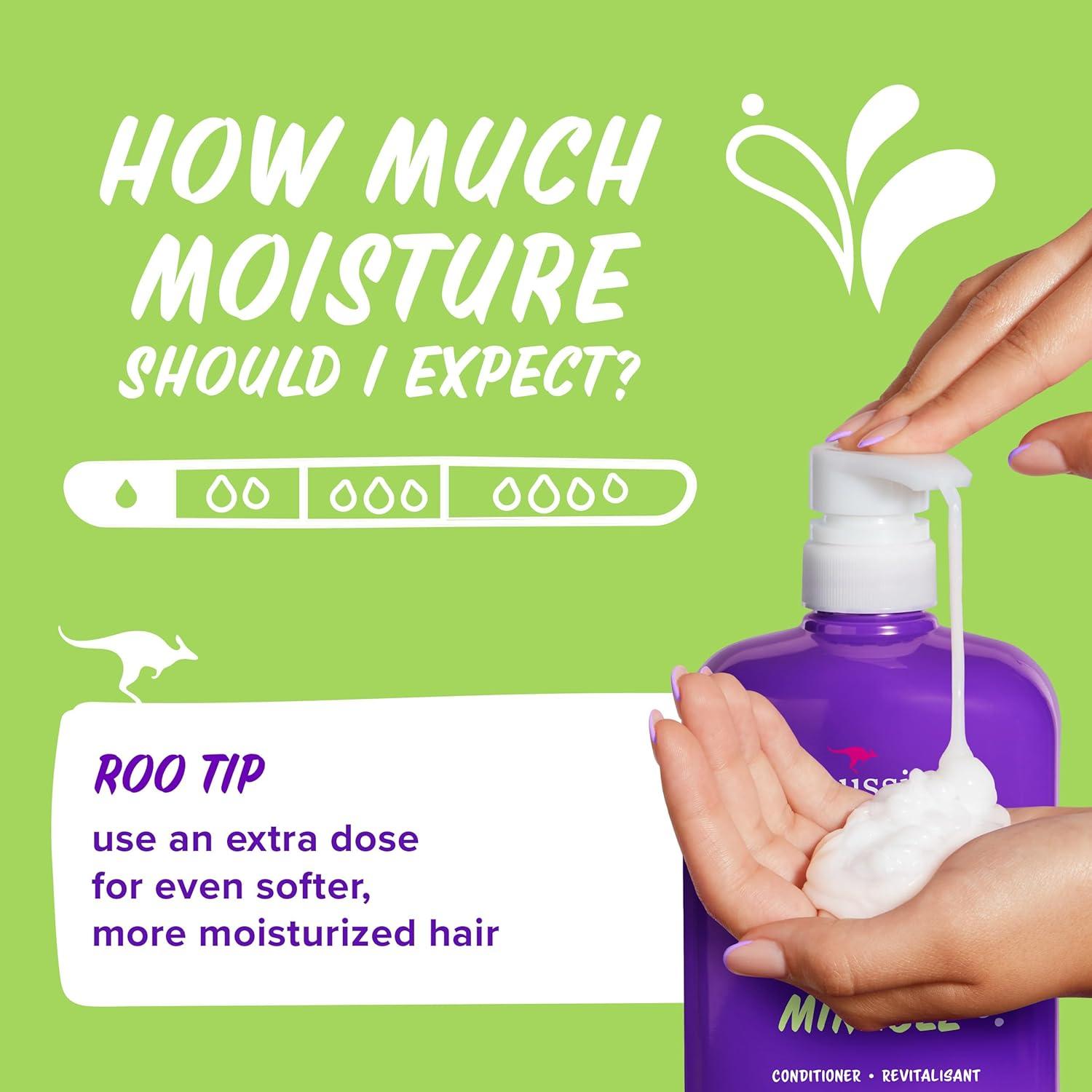 Acondicionador Aussie Miracle Volume 4-pack 0.9 L Hidratante