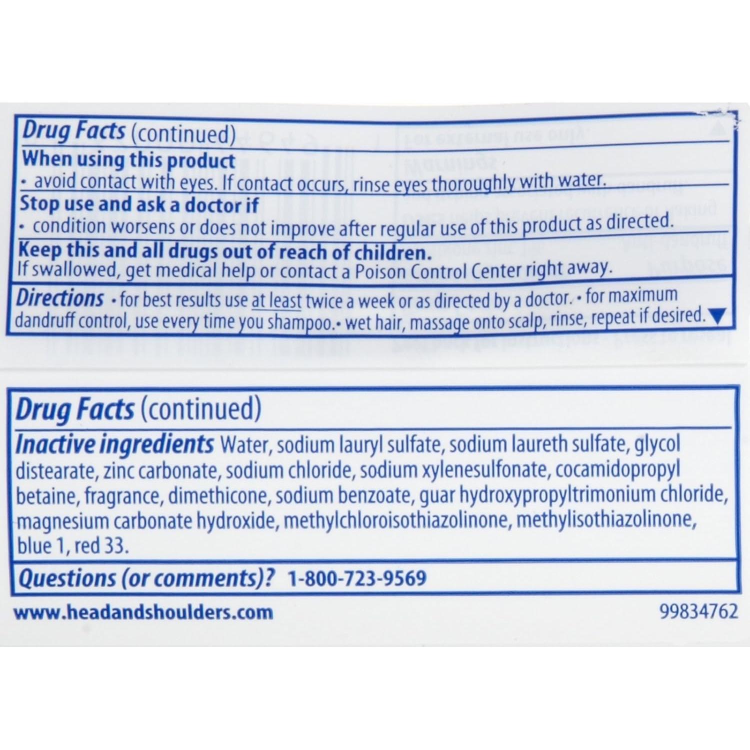 Champú Anticaspa Head & Shoulders Limpio Clásico 48 g