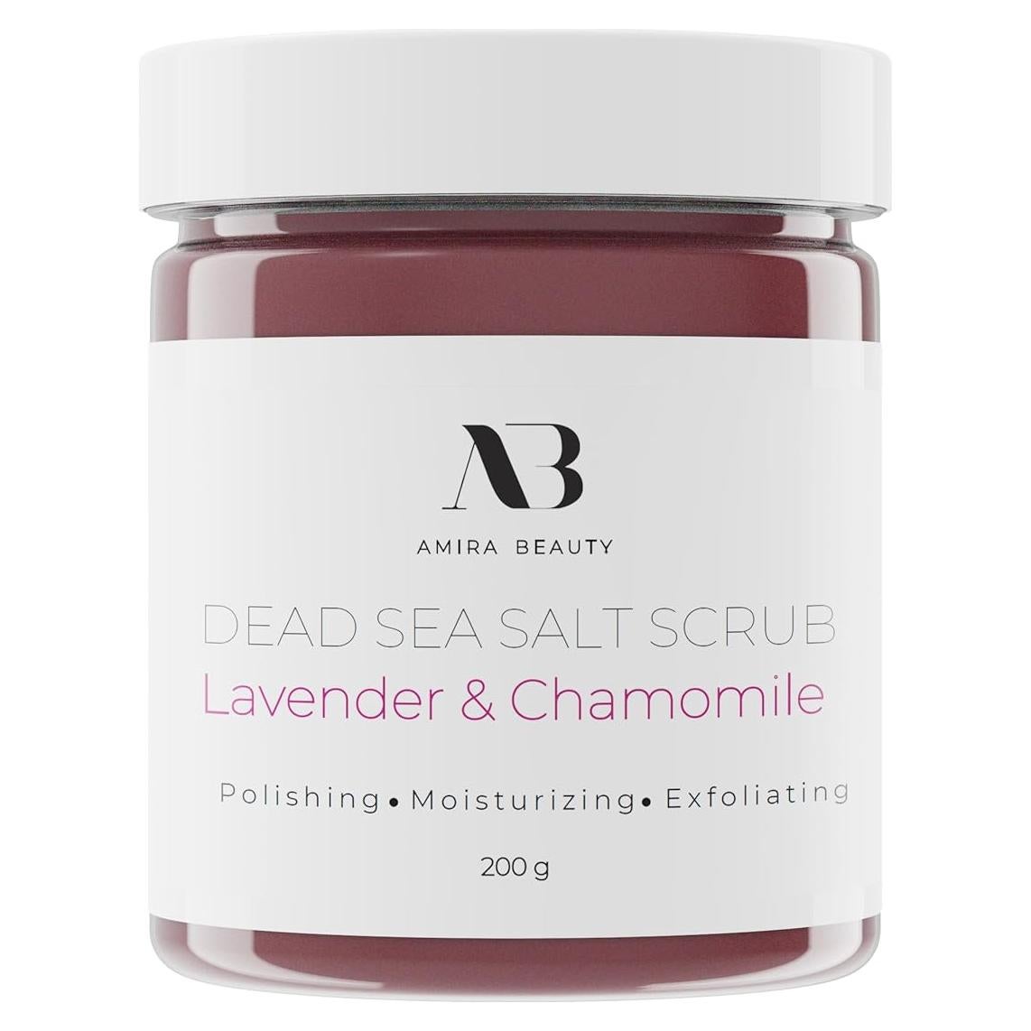 Exfoliante Corporal de Sal del Mar Muerto Amira Beauty 198.4 g