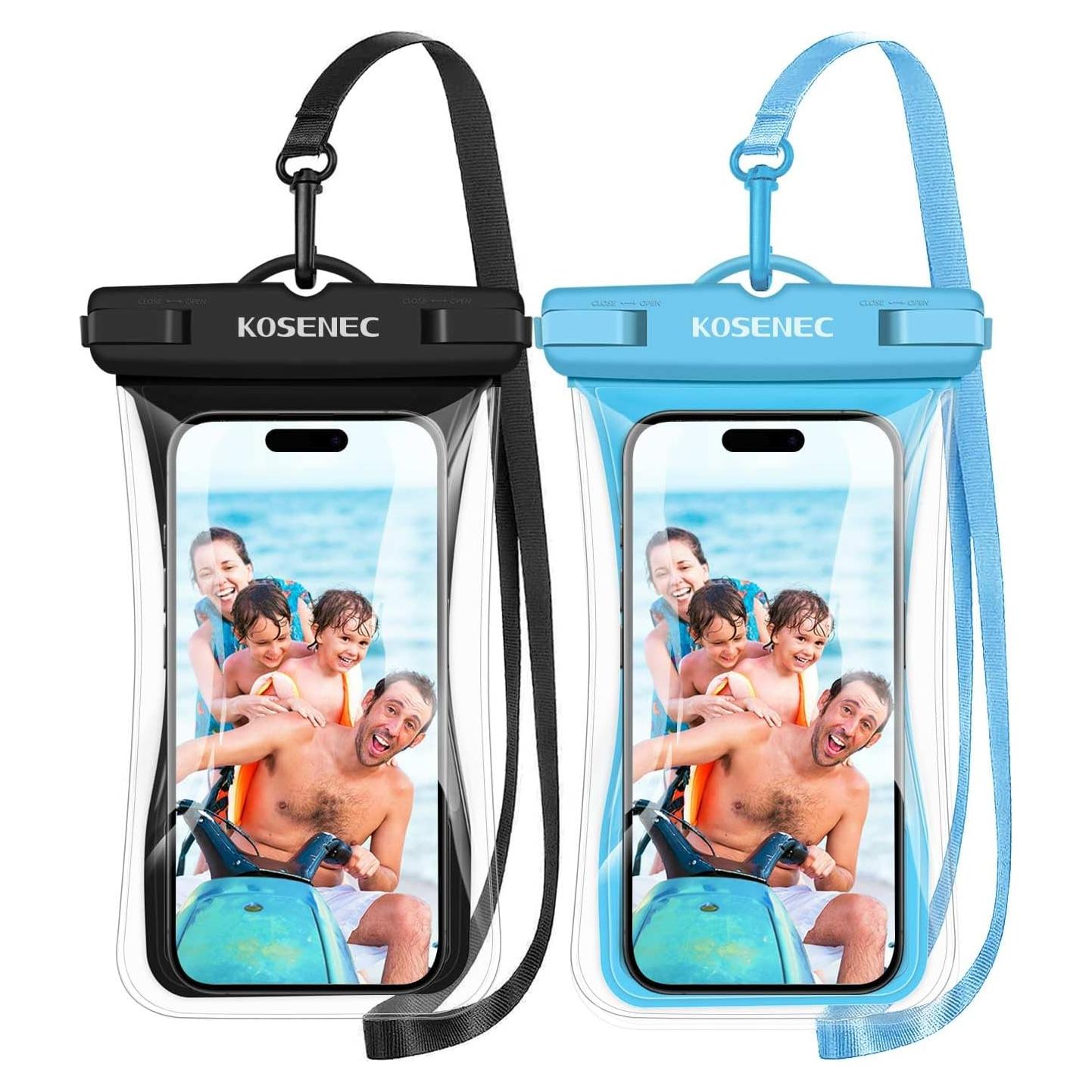 Funda Impermeable Flotante KOSENEC para iPhone y Samsung 7"