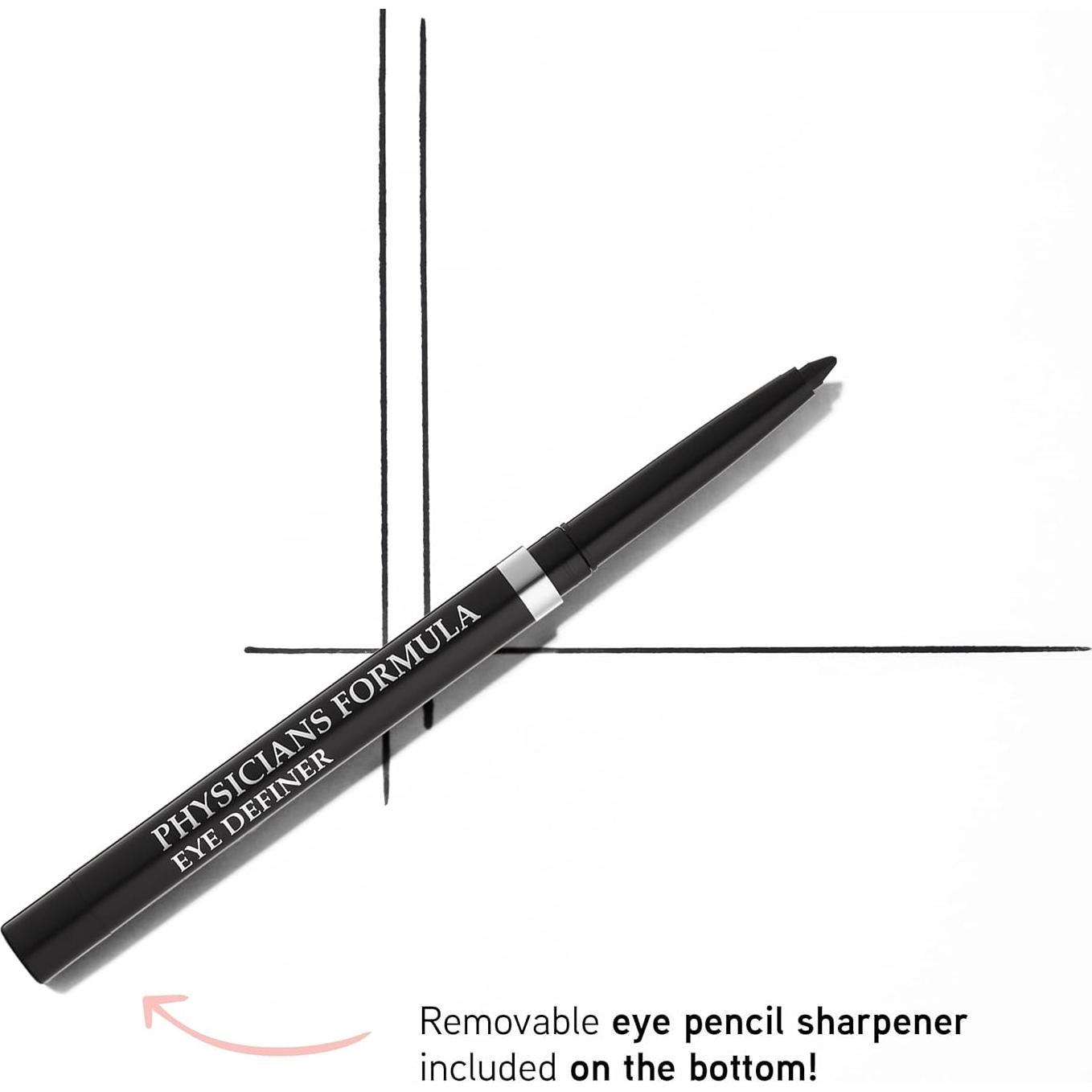 Eyeliner Automático Ultra Negro Physicians Formula - A prueba de agua