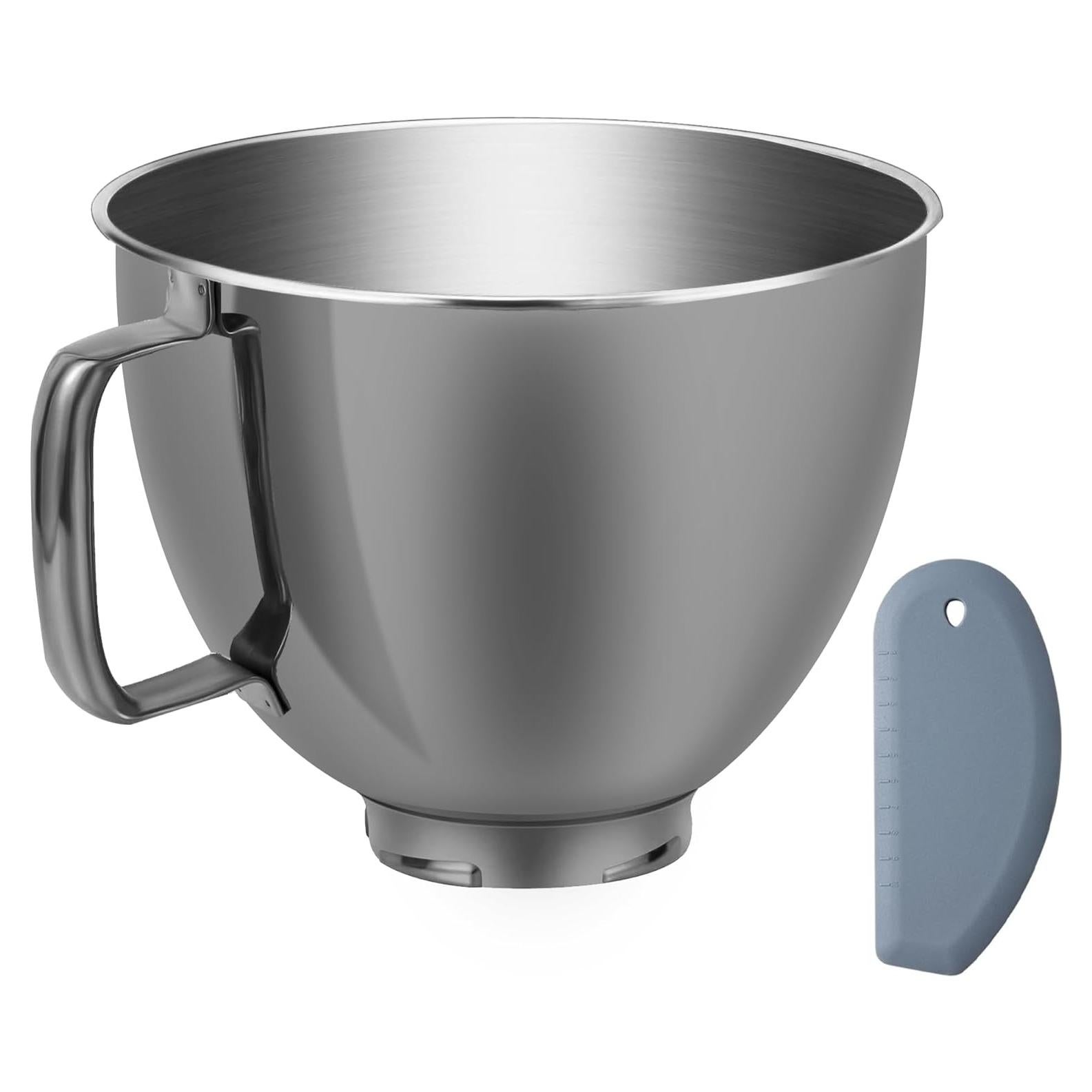 Tazón Mezclador Acero Inoxidable 18/8 Wiselet 4.73L Gris