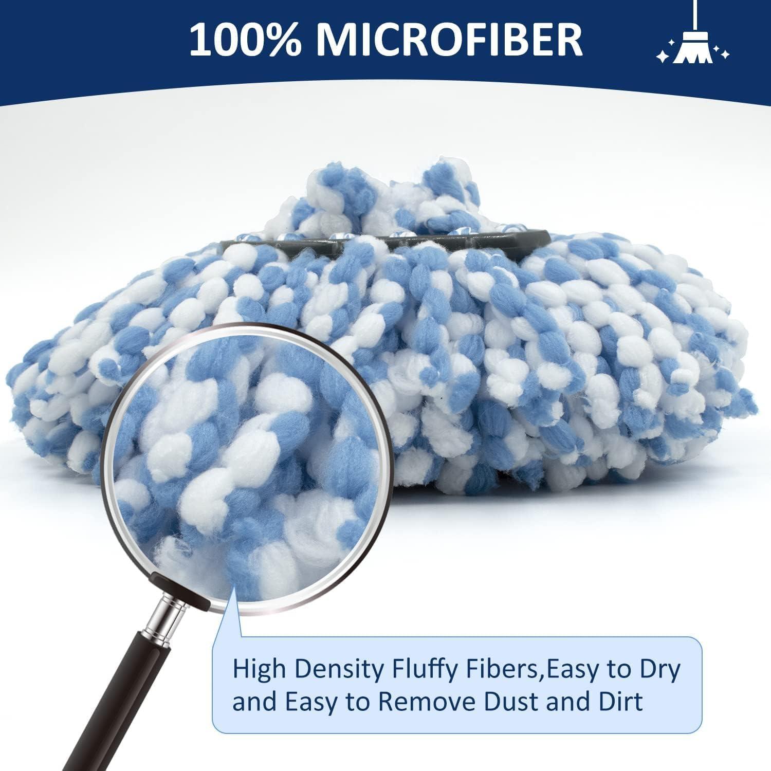 Paquete de 2 Cabezas de Repuesto y Mango Oceda 76-147 cm