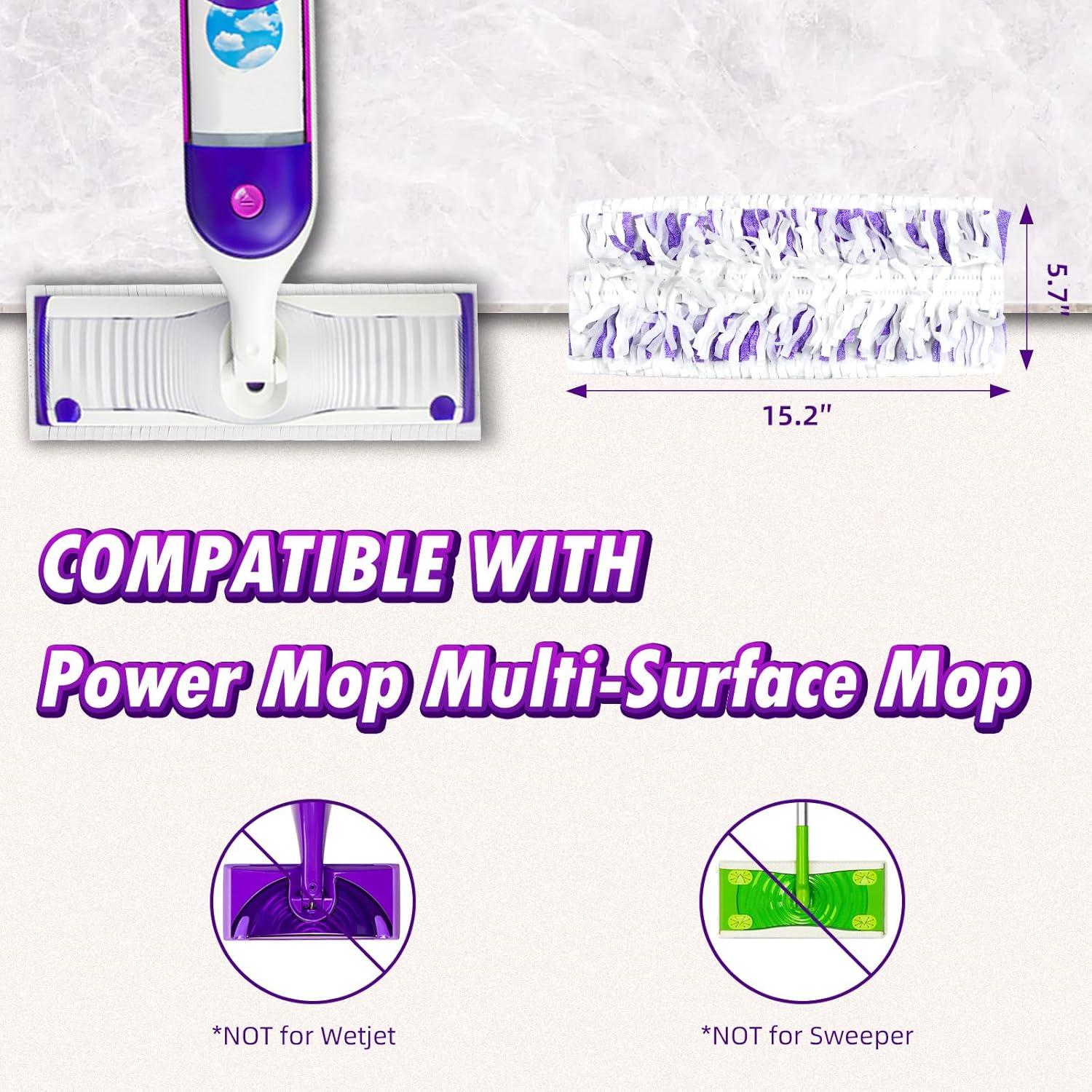 25 Almohadillas de Recarga Swiffer DrFlito para Limpieza Eficaz