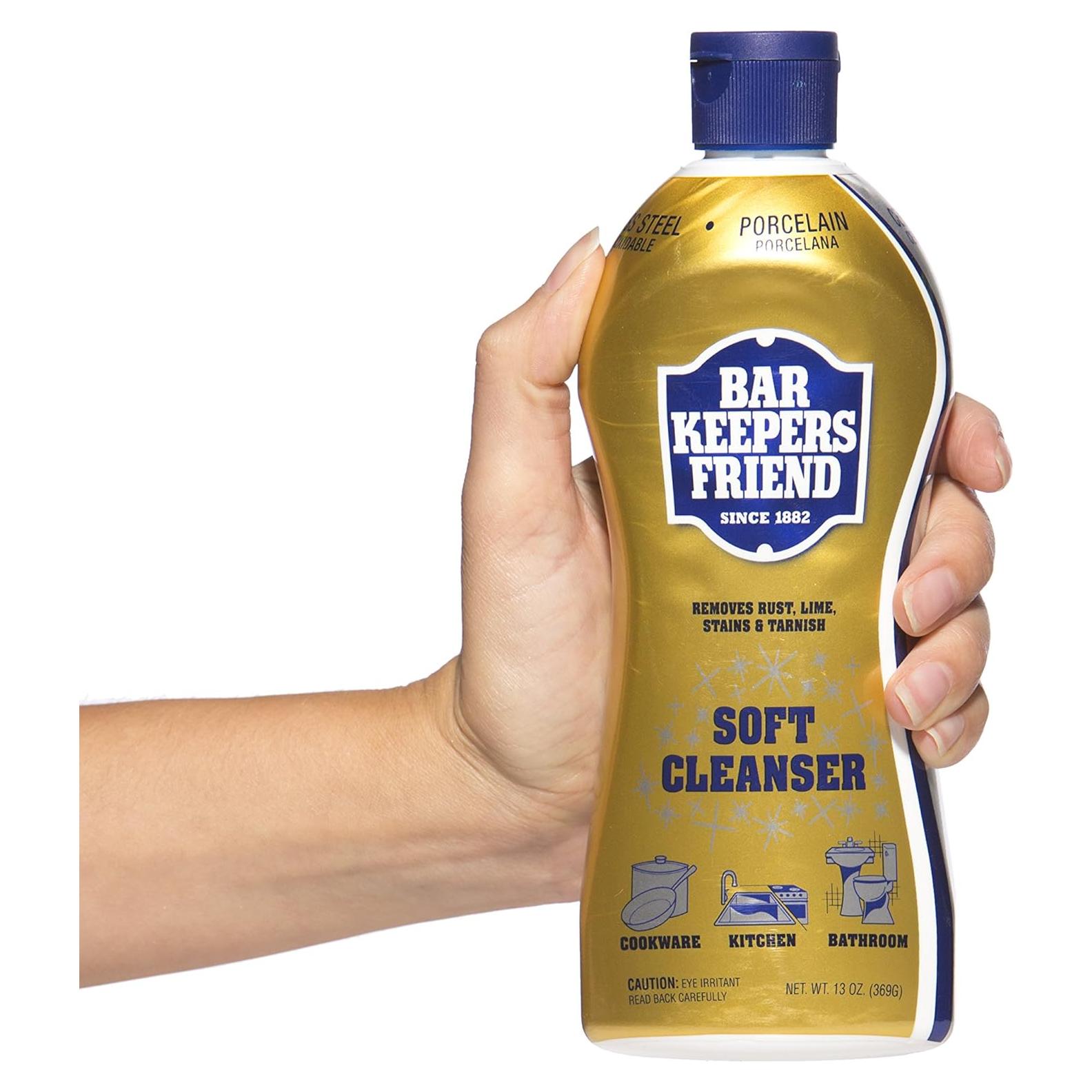 Limpiador Suave Bar Keepers Friend 4x13 oz - Sin Fragancia