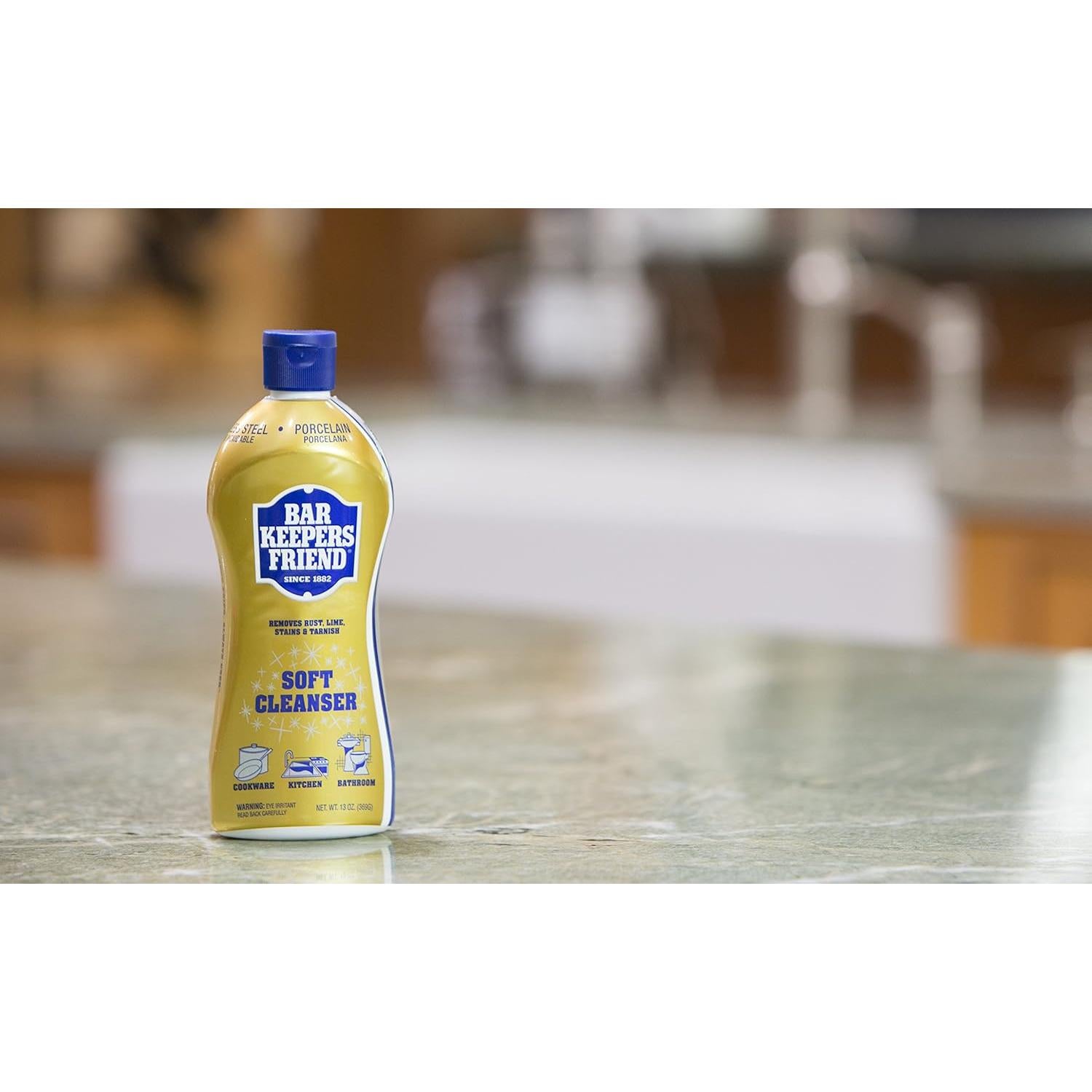 Limpiador Suave Bar Keepers Friend 4x13 oz - Sin Fragancia