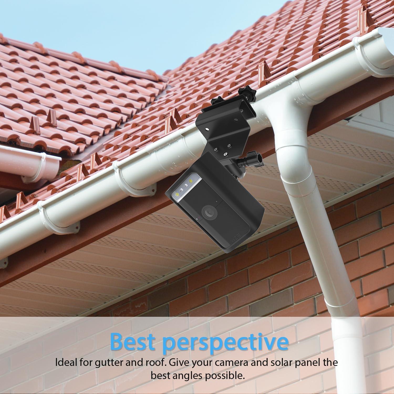 Soporte de Cámara de Seguridad OkeMeeo Sin Taladro Negro