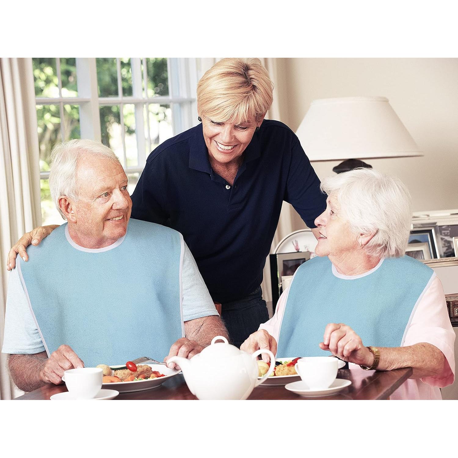 Babero Impermeable Utopia Unisex Adultos 76x45 cm Azul