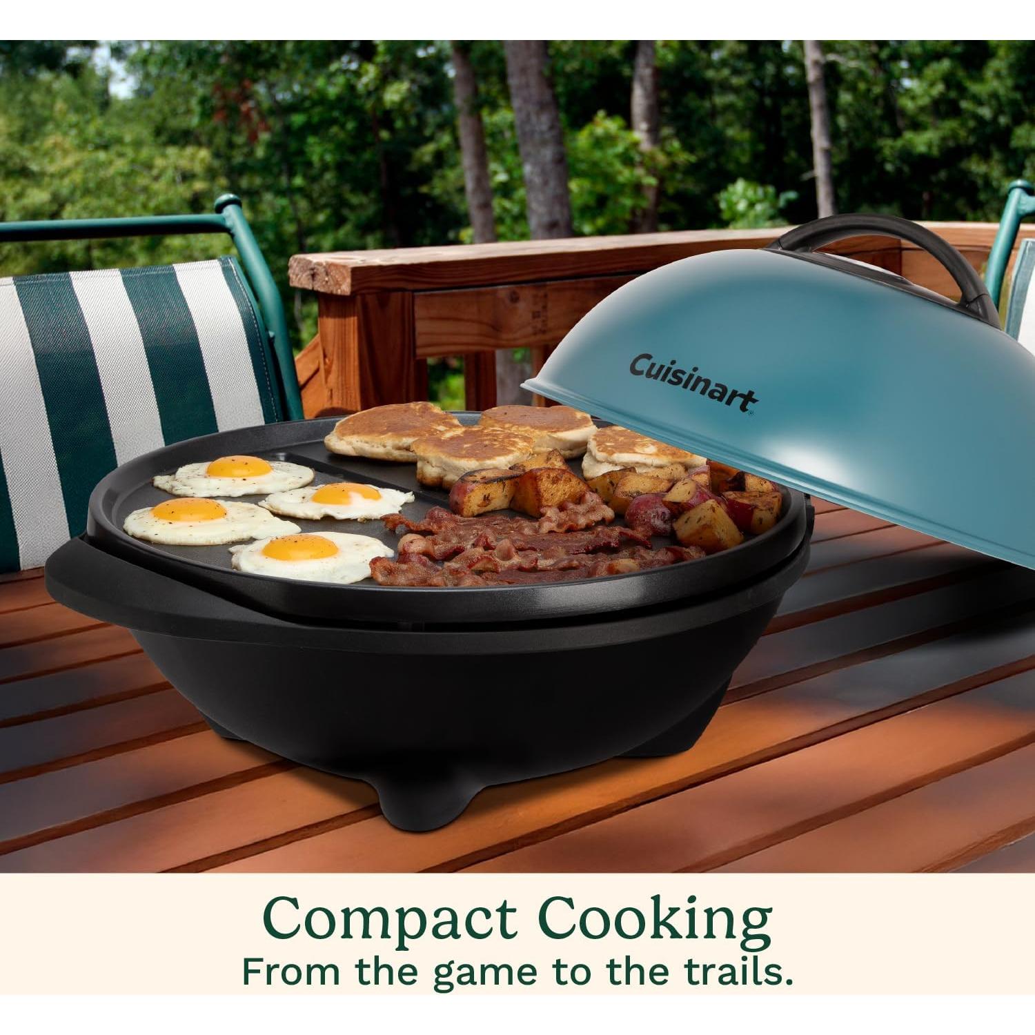 Cuisinart Parrilla Eléctrica 2-en-1 Interior/Exterior 1550 cm²