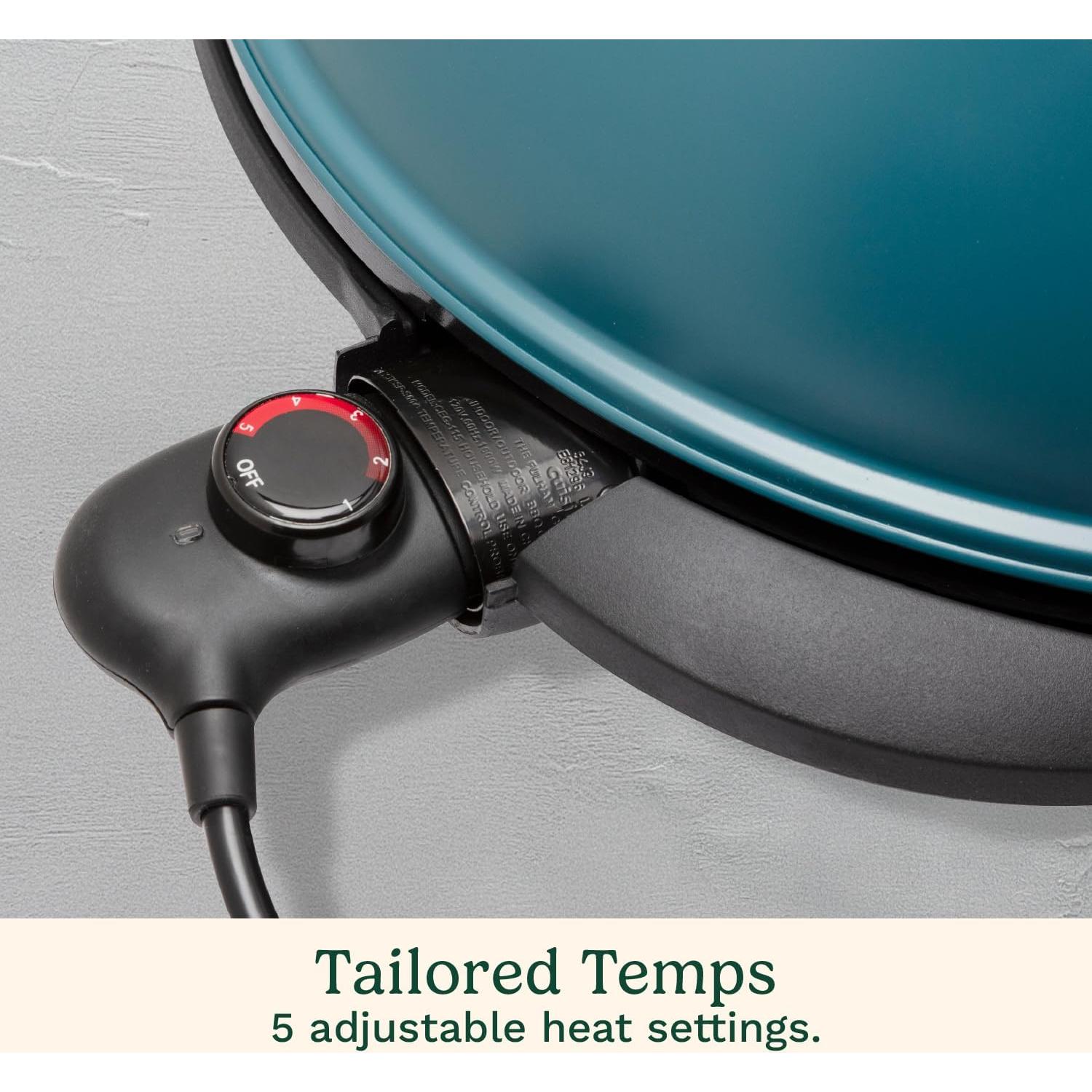 Cuisinart Parrilla Eléctrica 2-en-1 Interior/Exterior 1550 cm²