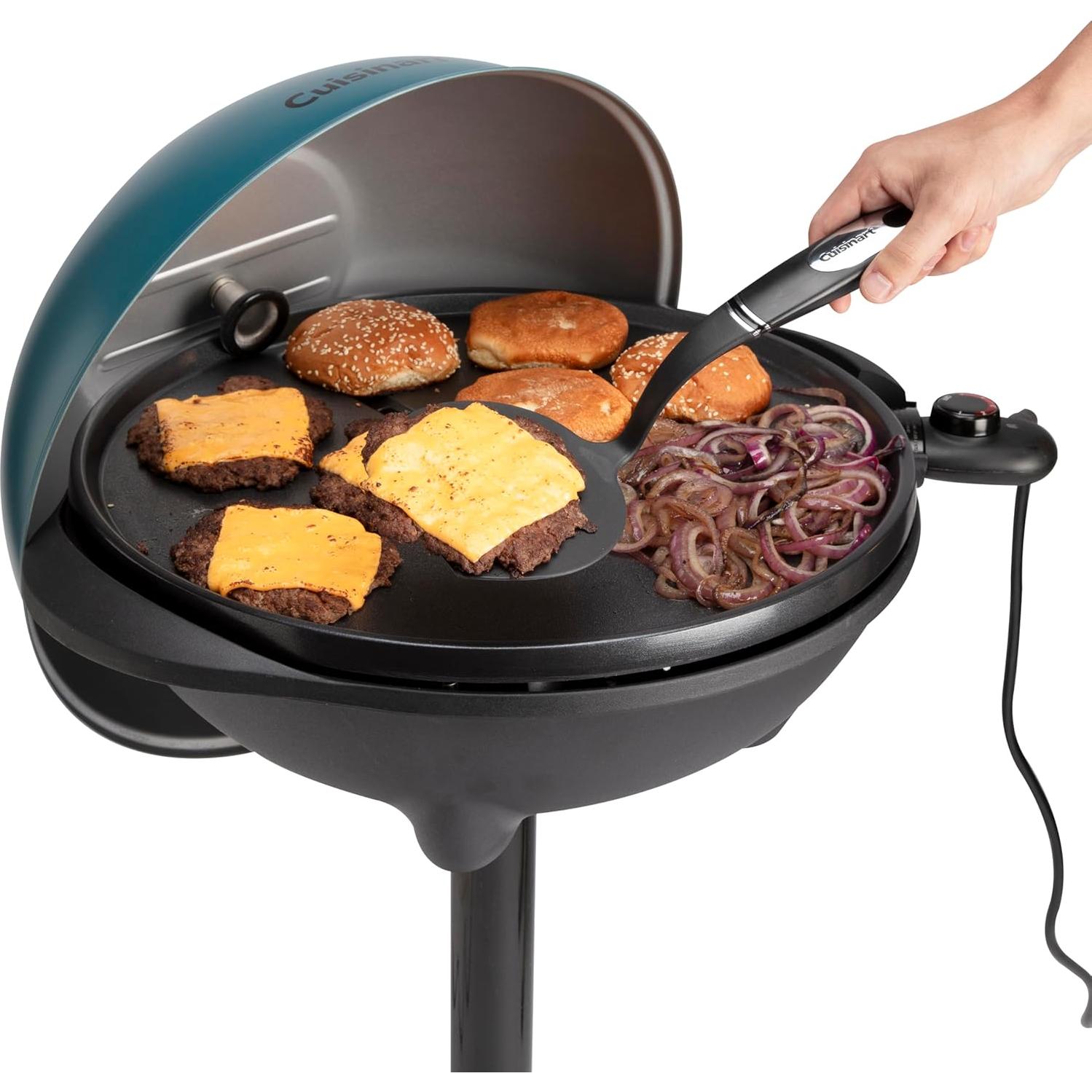 Cuisinart Parrilla Eléctrica 2-en-1 Interior/Exterior 1550 cm²
