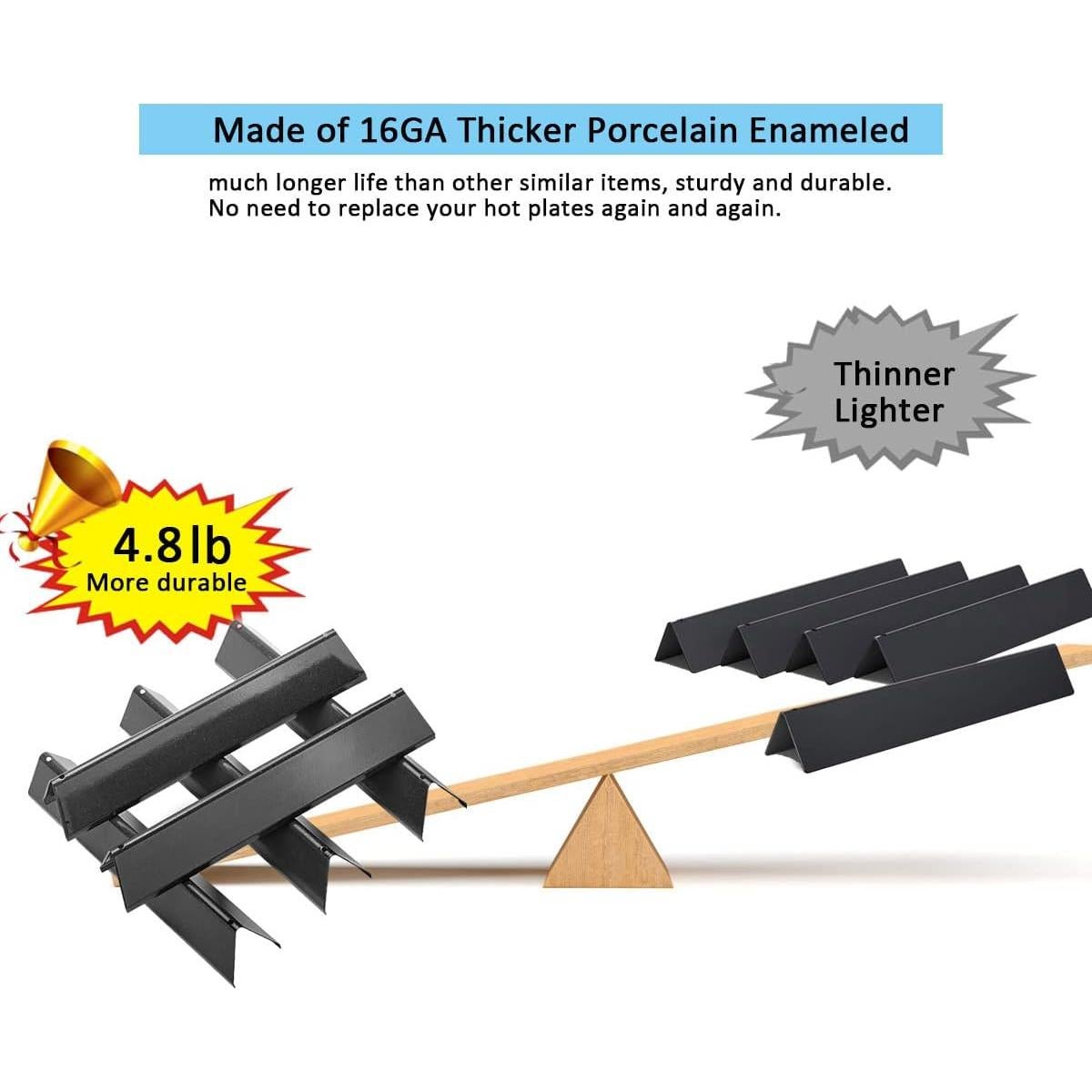 Kit de Reemplazo Weber Spirit 300 Series - 5 Barras Flavorizer y 3 Quemadores