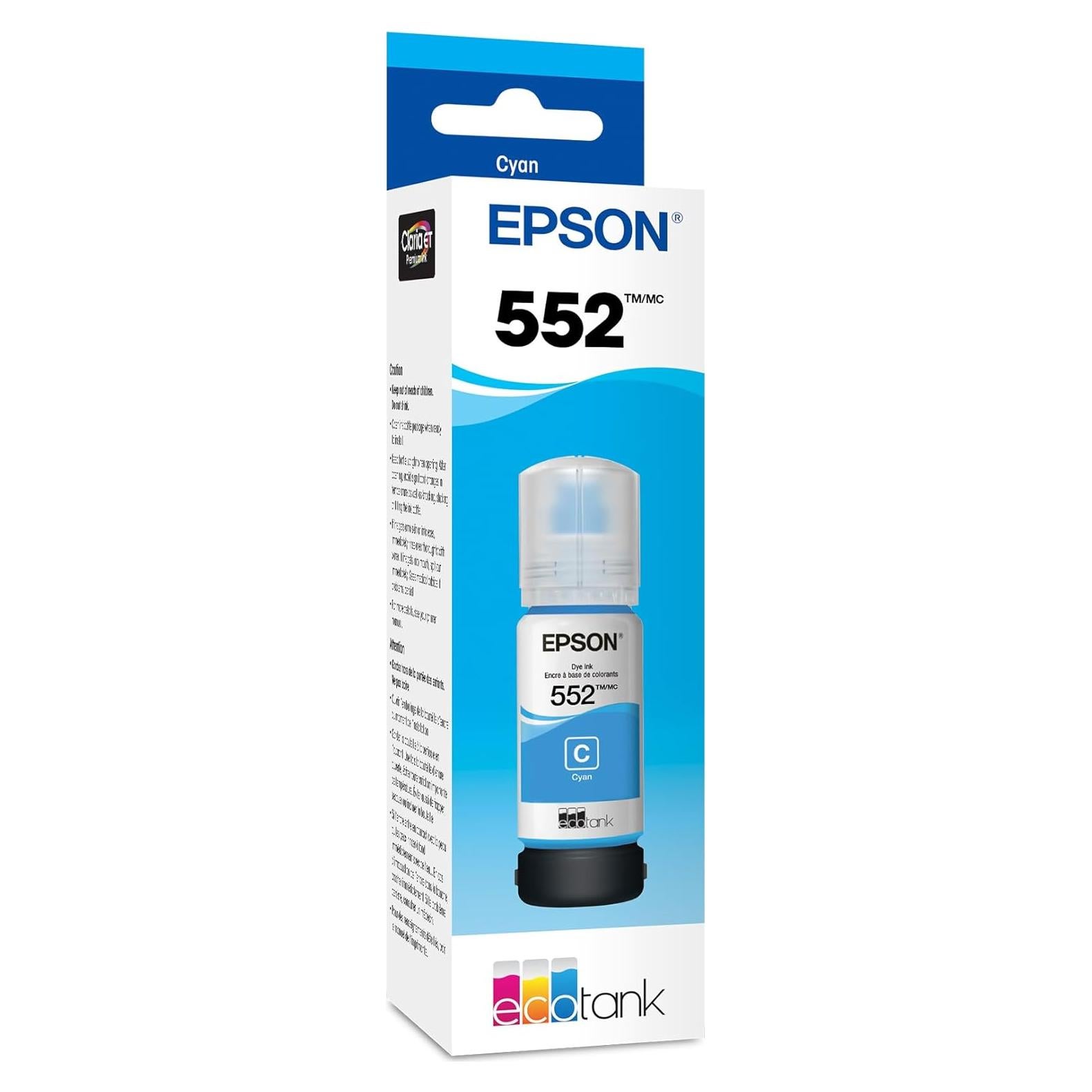 Tinta Epson EcoTank Cian 70 mL para ET-8500 ET-8550