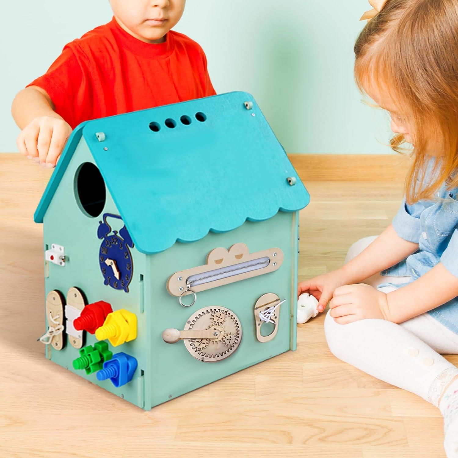 Accesorios de Tablero Ocupado Montessori Colaxi - Madera Premium