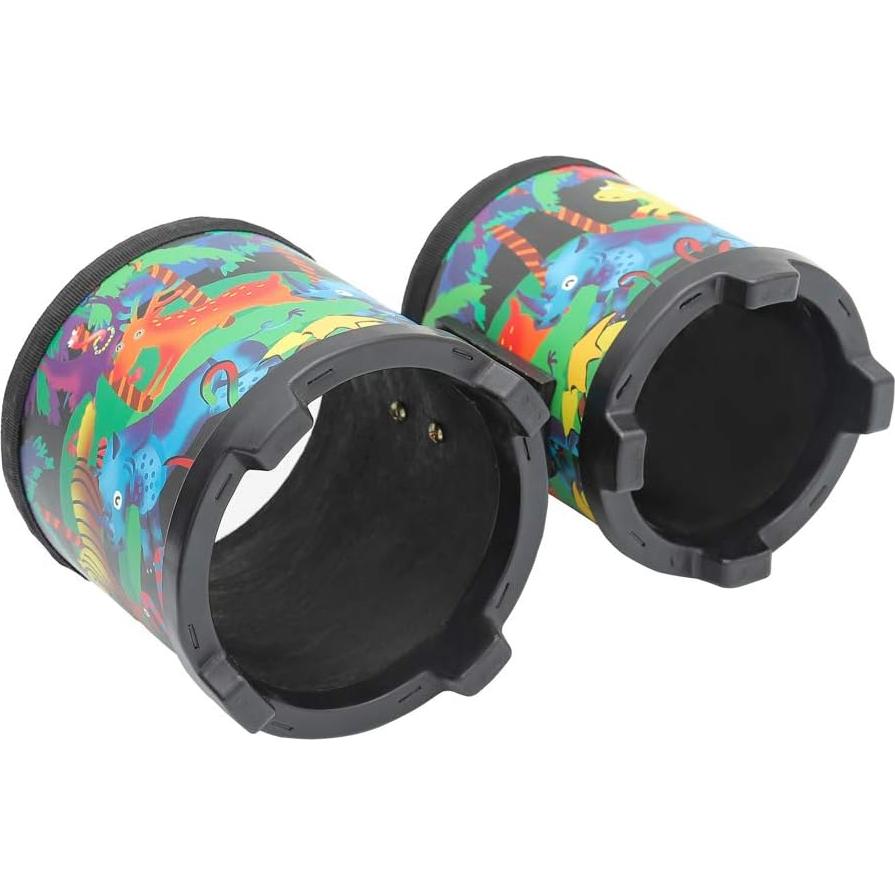 Bongo Drum Ubblove 5"-6" para Niños con Mallets Coloridos