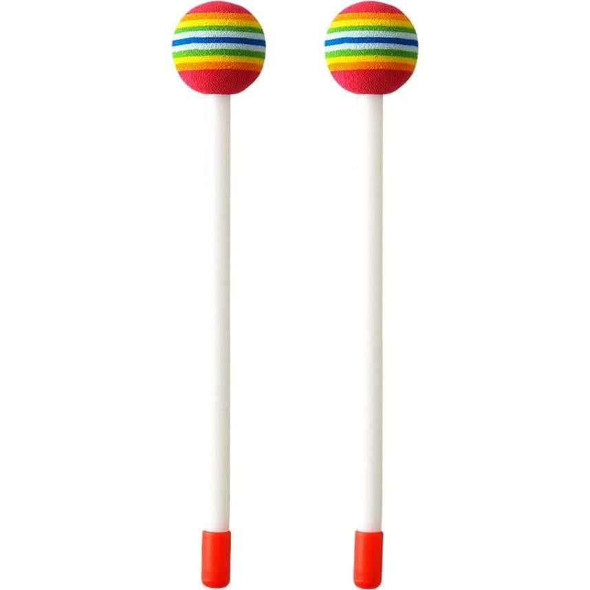 Bongo Drum Ubblove 5"-6" para Niños con Mallets Coloridos