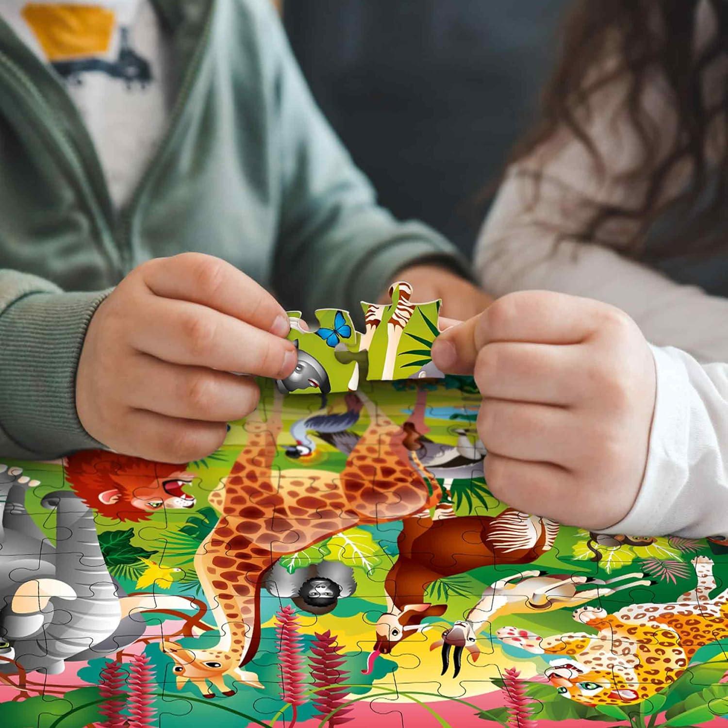 Rompecabezas QUOKKA 100 Piezas para Niños 4 a 10 Años