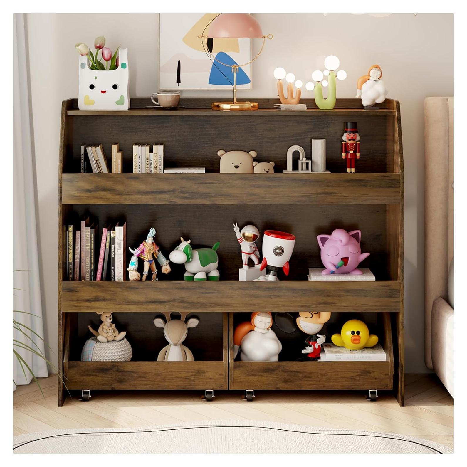 Estante Montessori COZPAW 3 Niveles para Juguetes y Libros