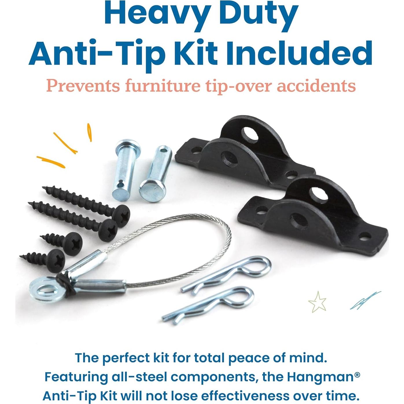 Armario de Almacenamiento ECR4Kids 8 Compartimentos Gris 91cm