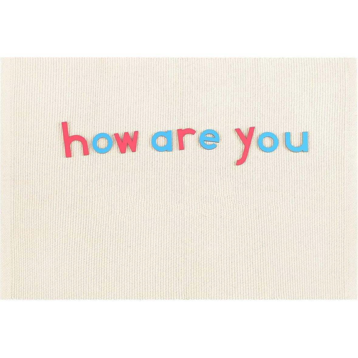 Alfombra Montessori JE JOUE Algodón 40x60 cm Beige