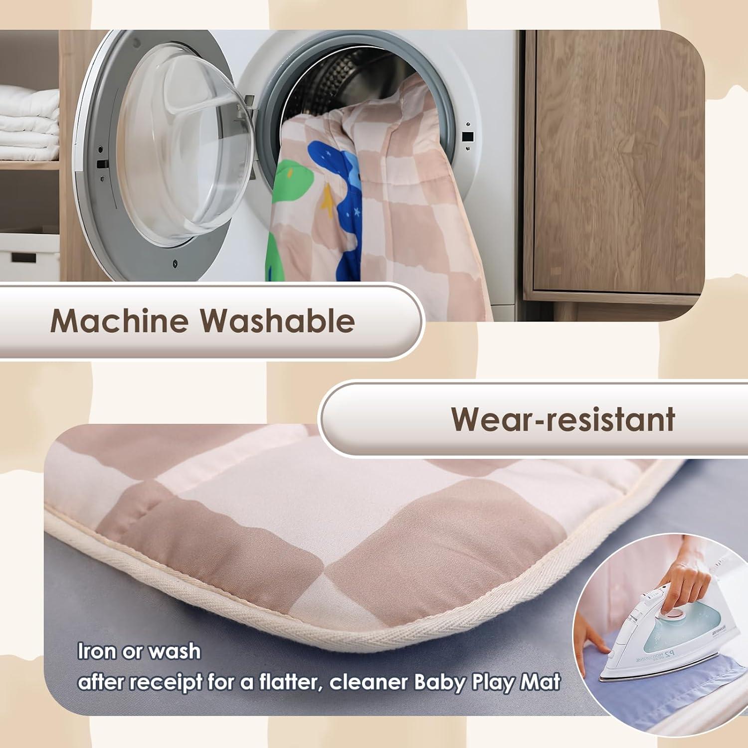 Alfombra de Juego Plegable Tiny Marvels 127x127 cm Antideslizante