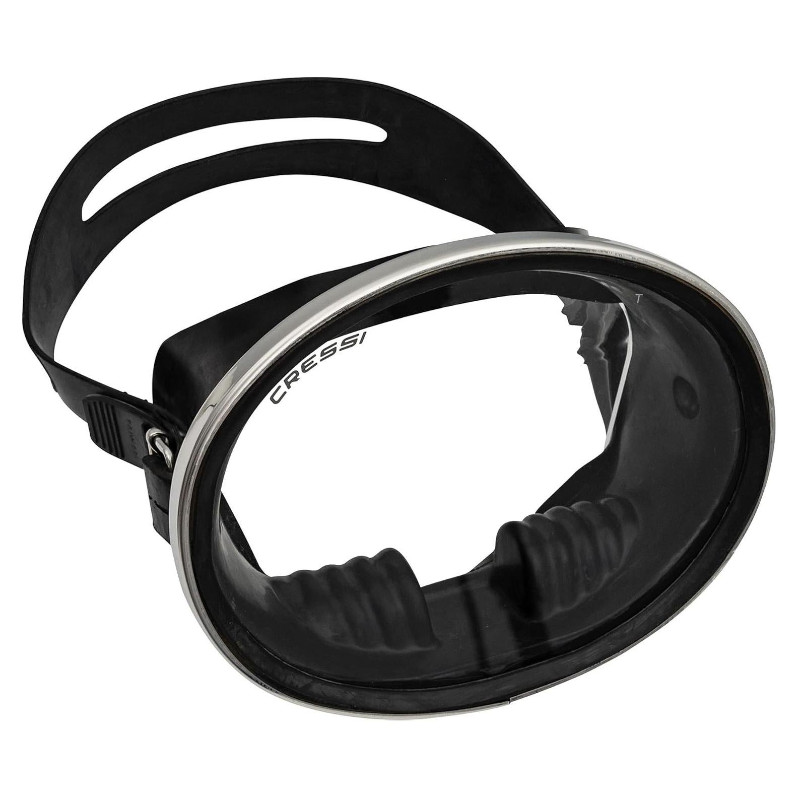 Máscara de Buceo Cressi Pacifico Retro Ovalada - Vidrio Templado