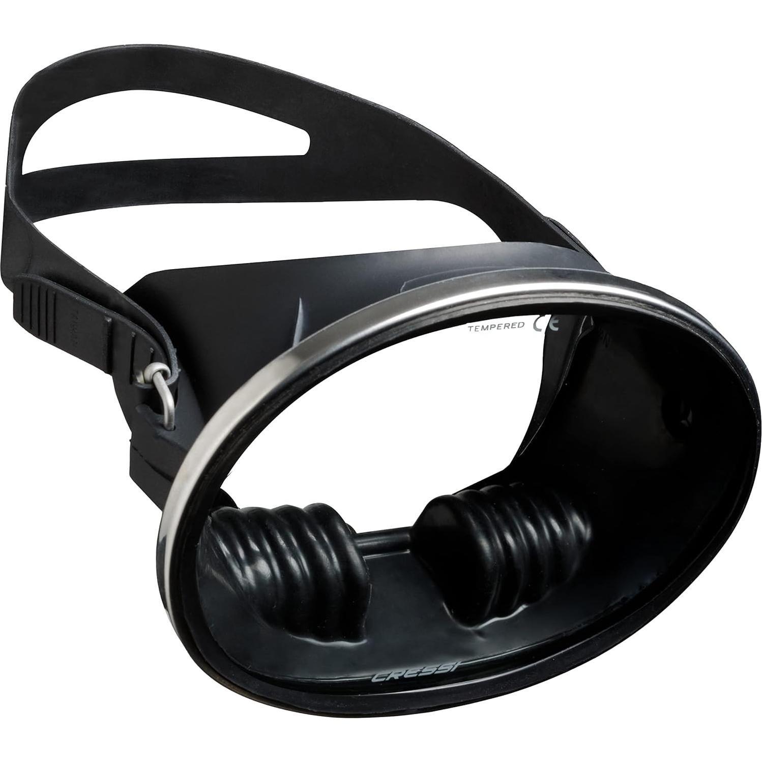 Máscara de Buceo Cressi Pacifico Retro Ovalada - Vidrio Templado