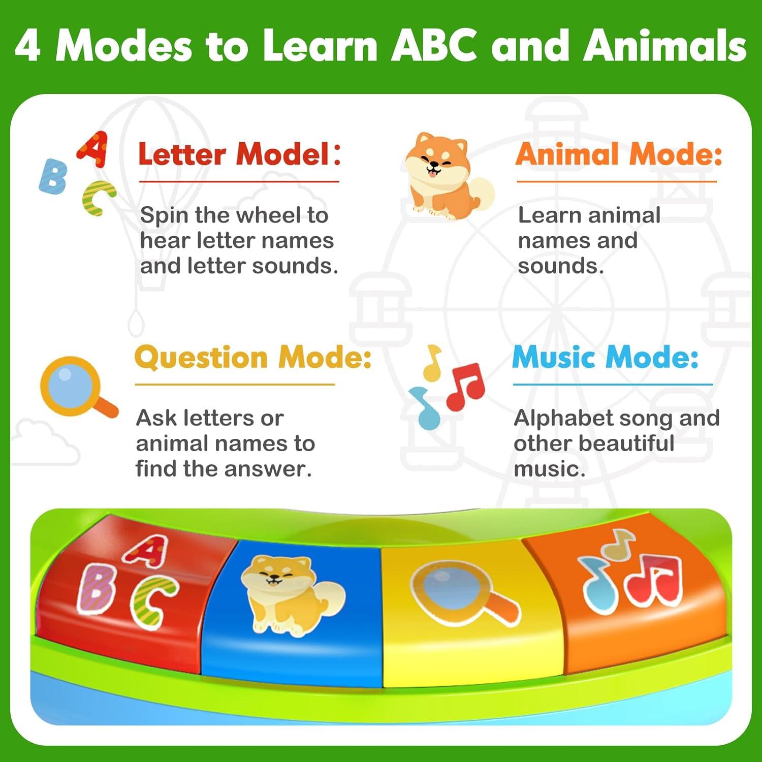 Juguete Educativo Musical Aigybobo para Niños 1-3 Años