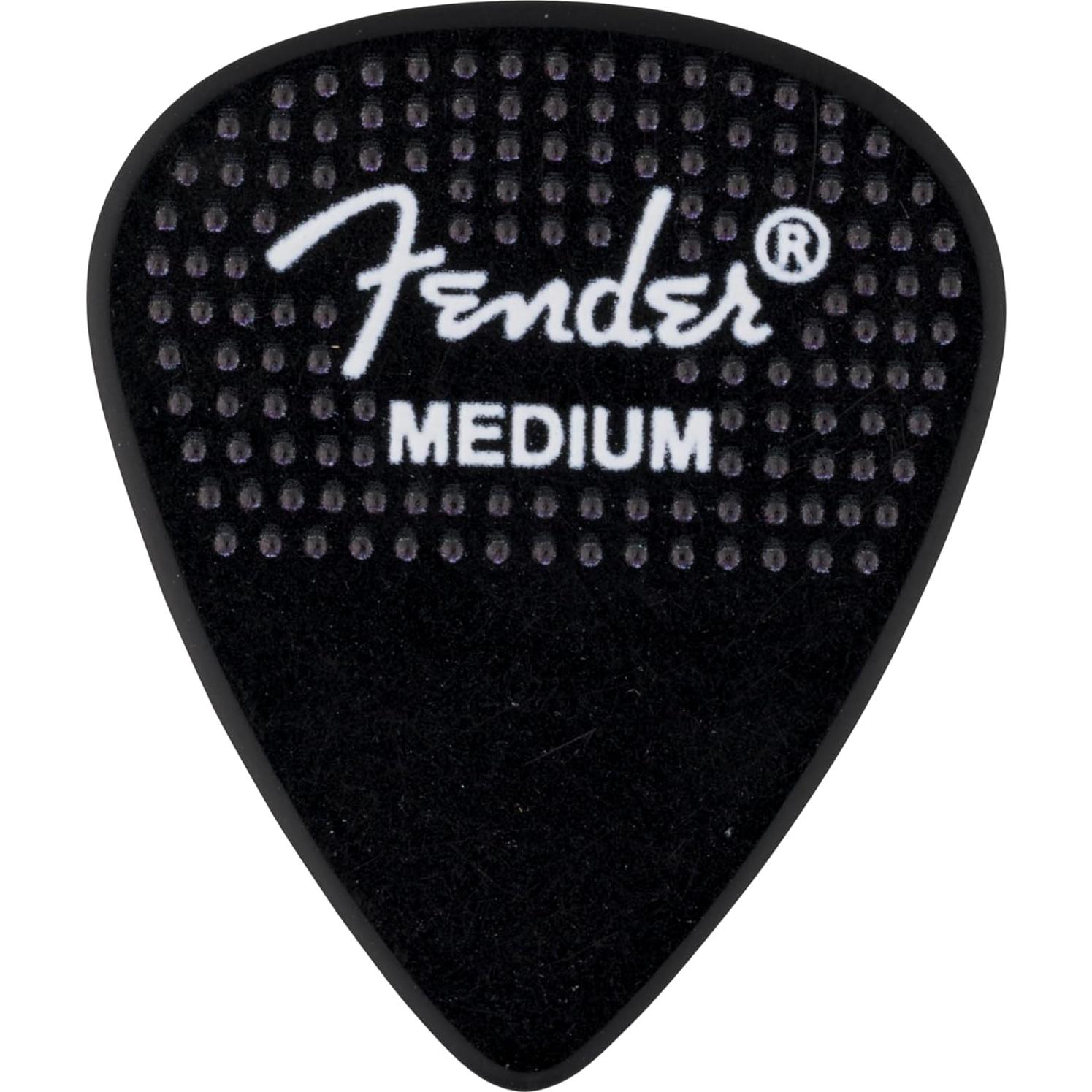 Púas de guitarra celuloide Fender 351 mediana paquete 12
