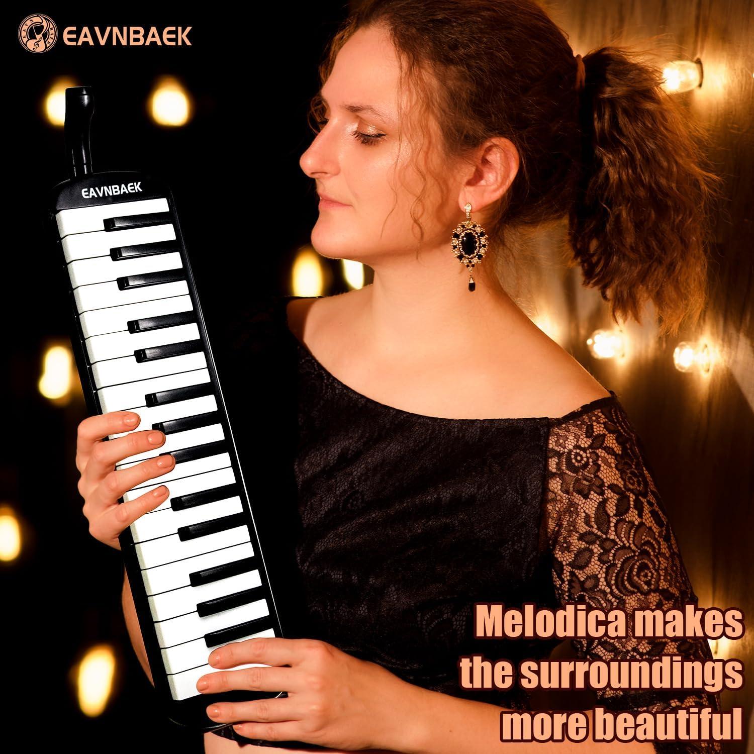 Melódica Soprano Eavnbaek 32 Teclas con Accesorios y Bolsa