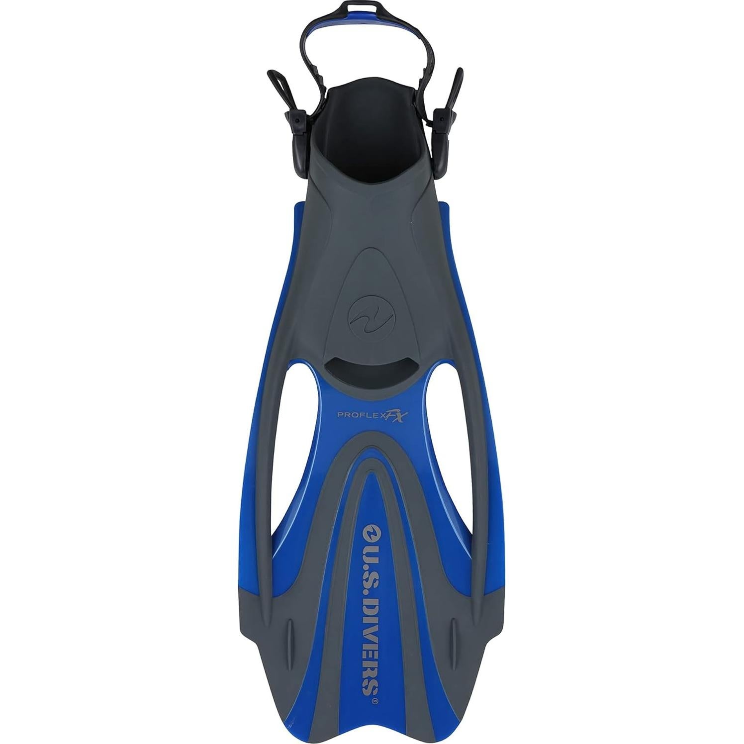 Conjunto de Snorkel U.S. Divers Cozumel DX Ajustable Azul