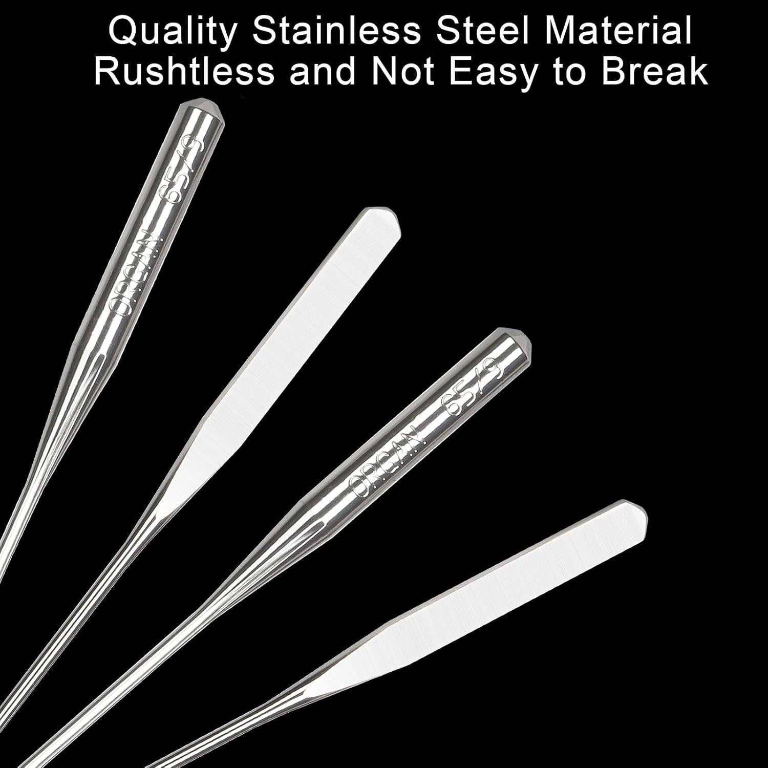 50 Agujas de Bordado HAX1 65/9 Brother Acero Inoxidable