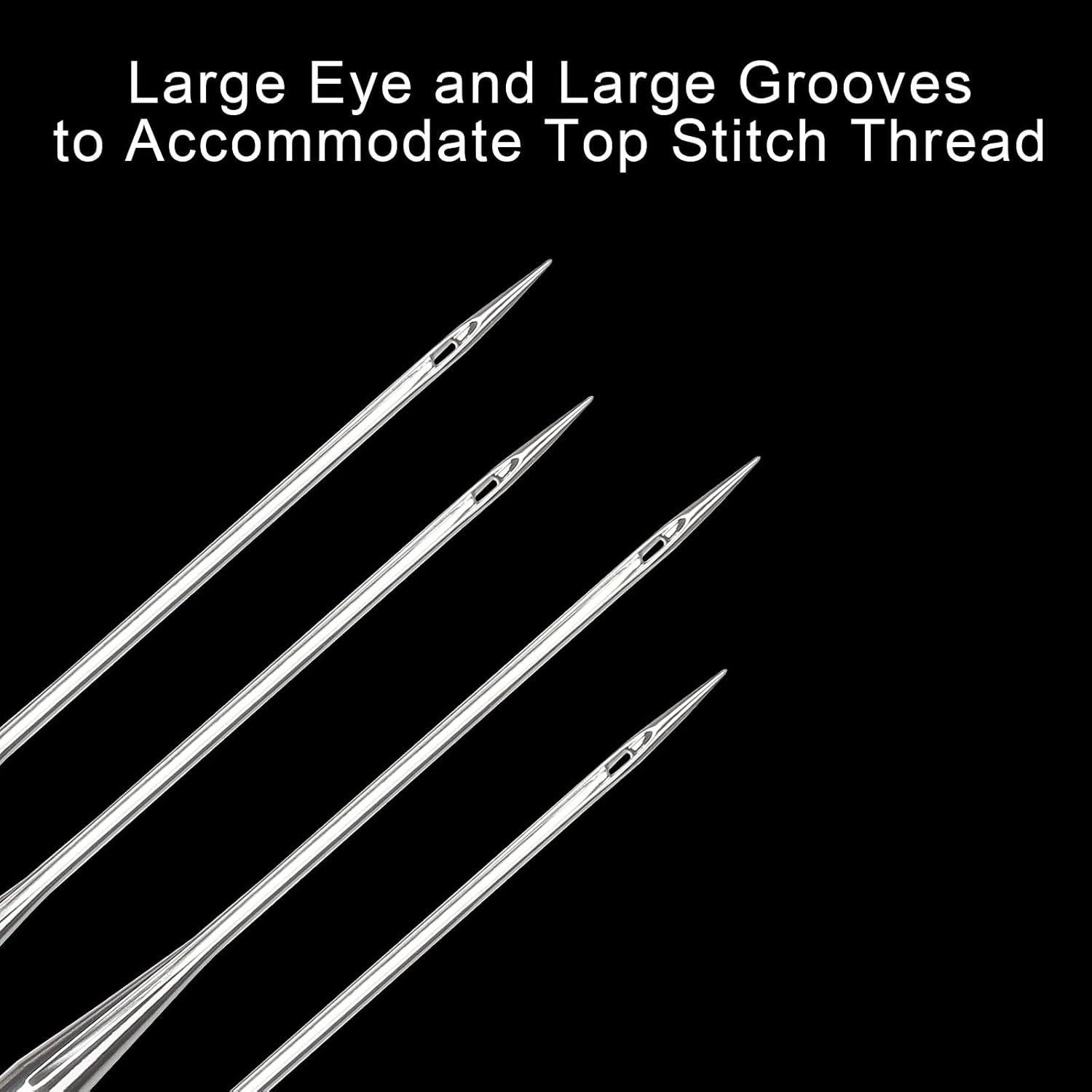 50 Agujas de Bordado HAX1 65/9 Brother Acero Inoxidable