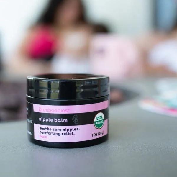 Bálsamo para Pezones Bamboobies Orgánico 28.35 g - Sin Lanolina