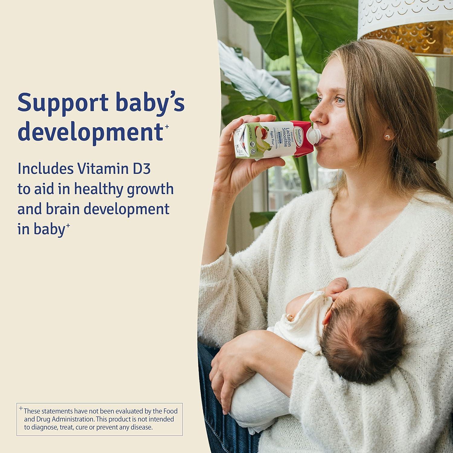 Batido de Lactancia Sweetie Pie Organics Manzana Pera 4 Pack