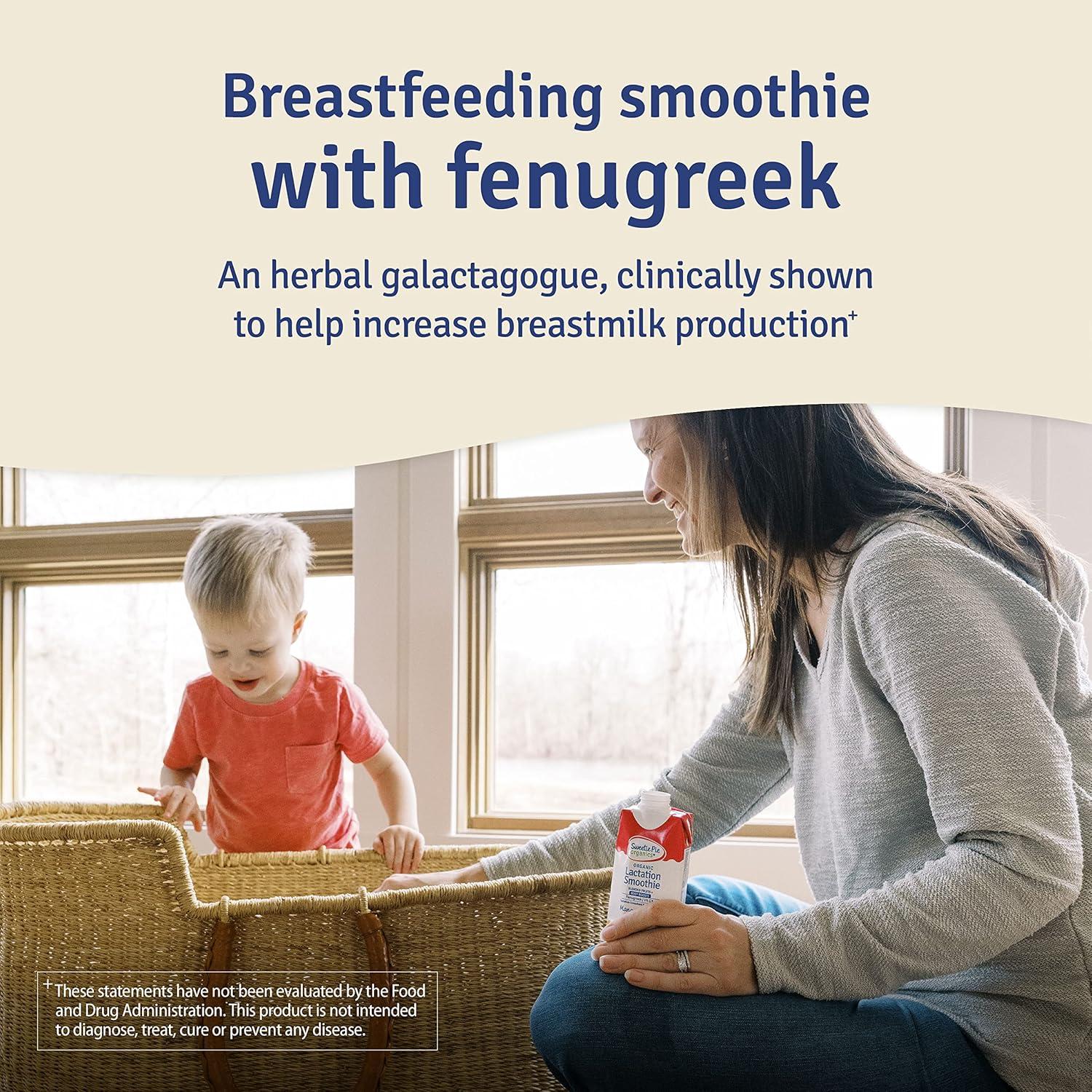 Batido de Lactancia Sweetie Pie Organics Manzana Pera 4 Pack