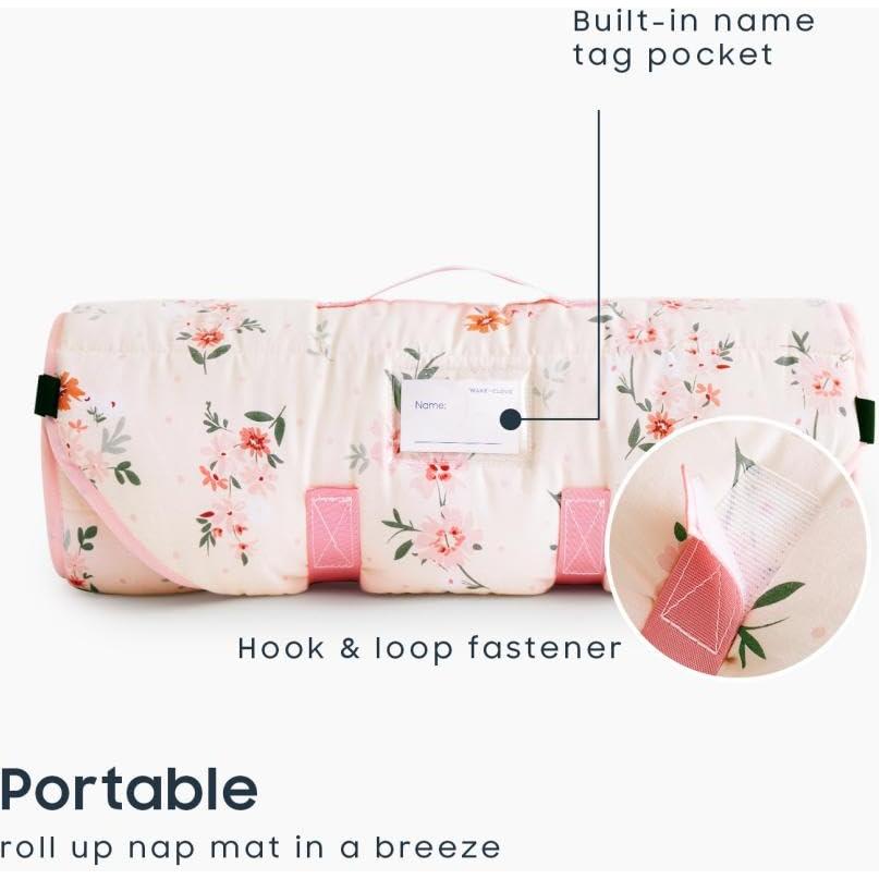 Esterilla de Siesta Algodón Despertar en Nube Rosa 132x56 cm