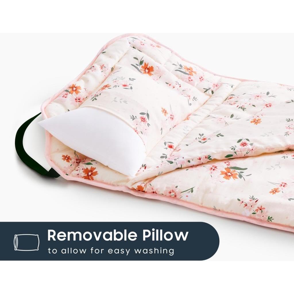 Esterilla de Siesta Algodón Despertar en Nube Rosa 132x56 cm